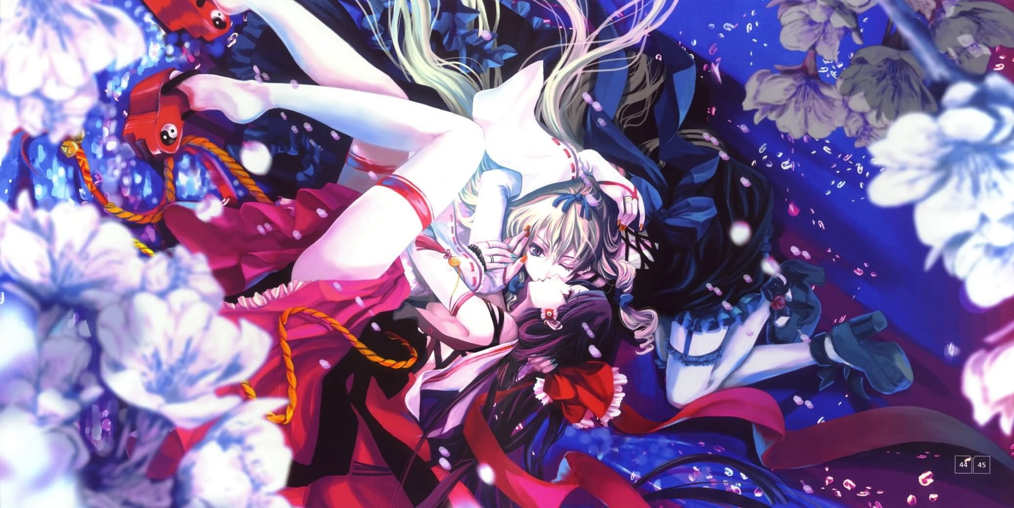 Hakurei Reimu, 1080P, Touhou, HD Wallpaper