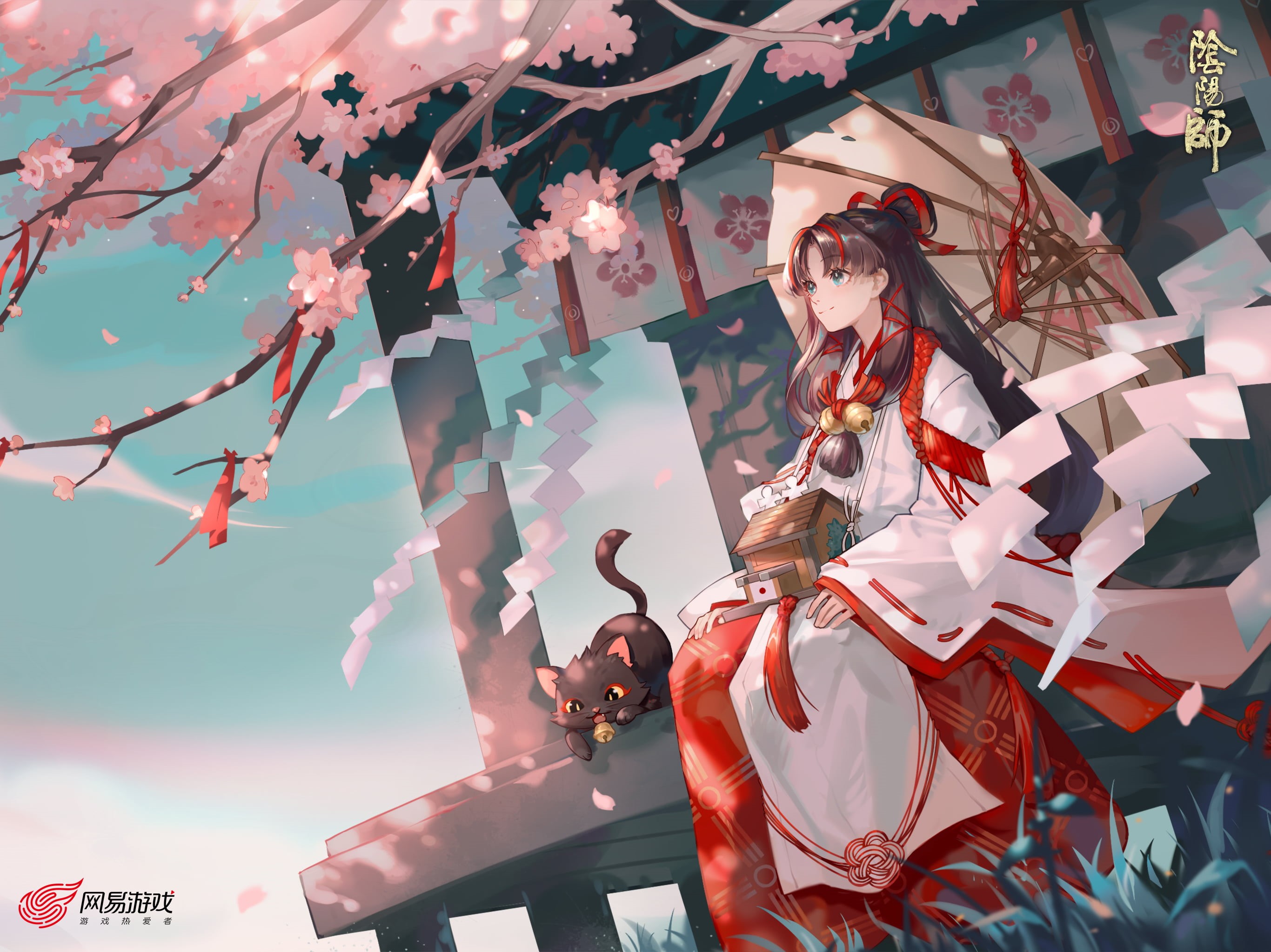 anime girls, Onmyoji, 2K, HD Wallpaper