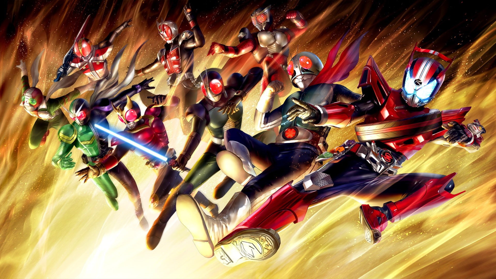 Kamen, Japanese, Game, Rider, 1080P, HD Wallpaper