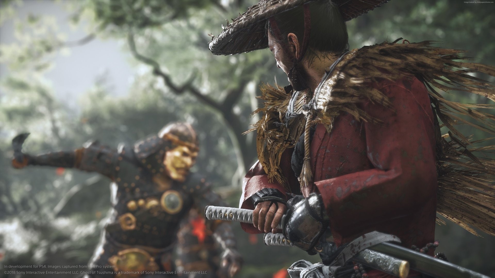 1080P, Ghost of Tsushima, Video Game, HD Wallpaper