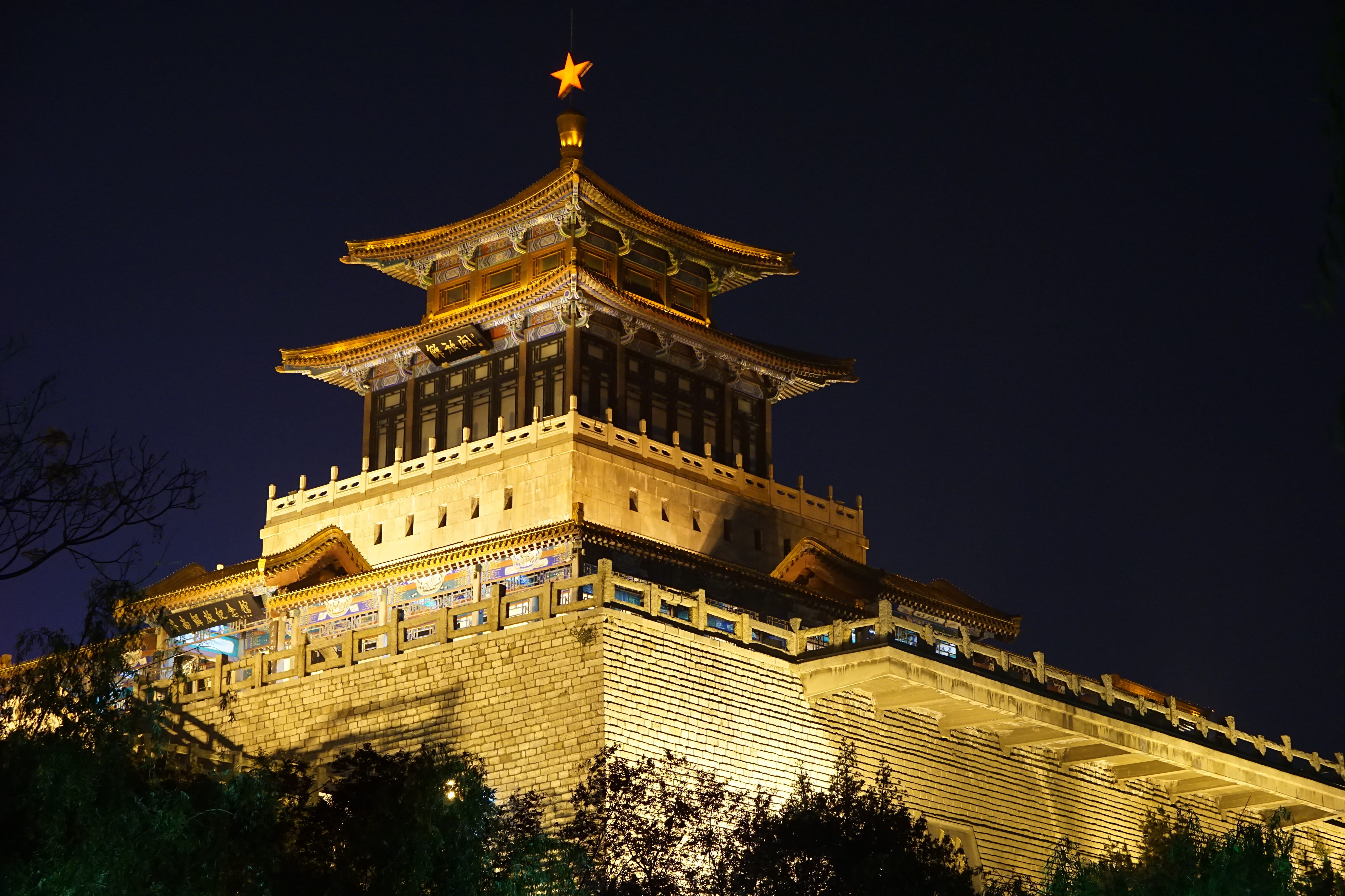 clear sky, plant, bell tower, dome, travel destinations, flagstone, tree, 5K, sunlight, tower, history, spire, built structure, ornate, temple, city, low angle view, HD Wallpaper