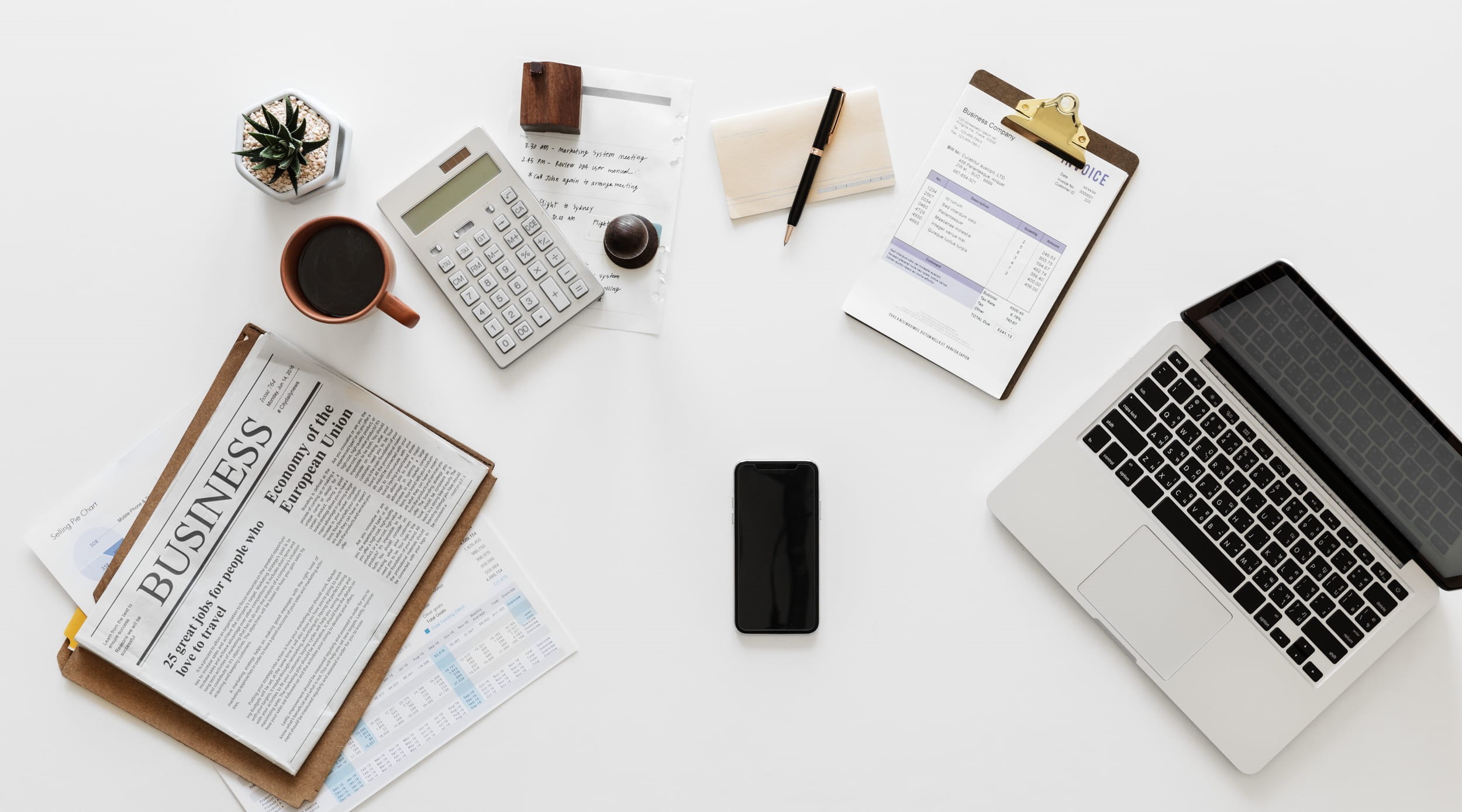 keyboard, technology, internet, indoors, paper, food and drink, laptop, mobile phone, table, computer, application, coffee cup, business, flat lay, pen, HD Wallpaper