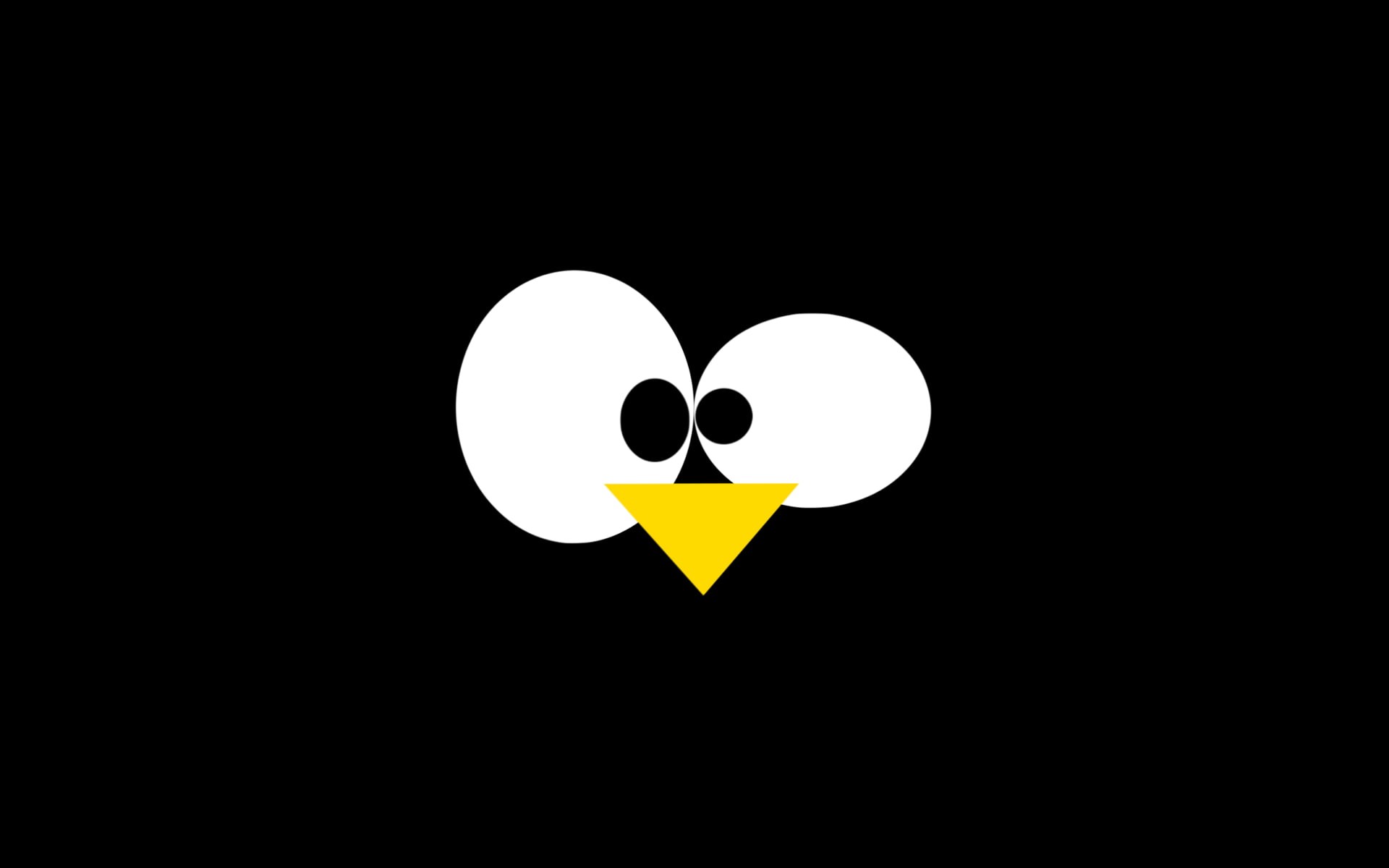 Tux, face paint, Penguin, Linux, 1080P, HD Wallpaper