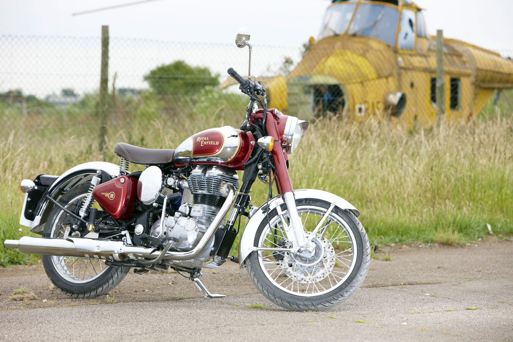 enfield, classic, royal, bullet, chrome, c 5, 720P, 2013, HD Wallpaper