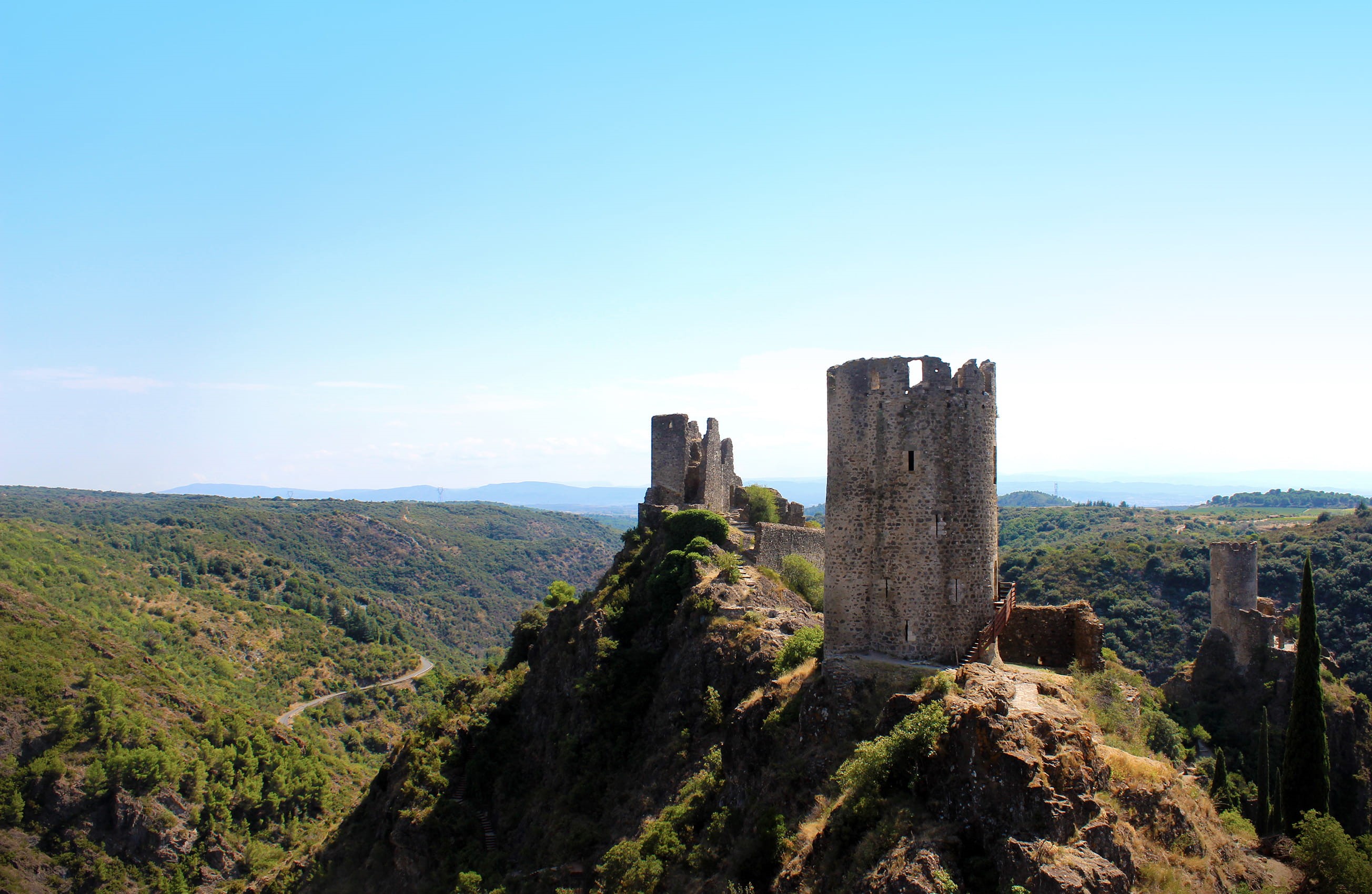 carcassonne, southern, summer, heritage, beauty in nature, gothic, 2K, environment, cathar, outdoor, cultural, medieval, rustic, structure, occitanie, HD Wallpaper