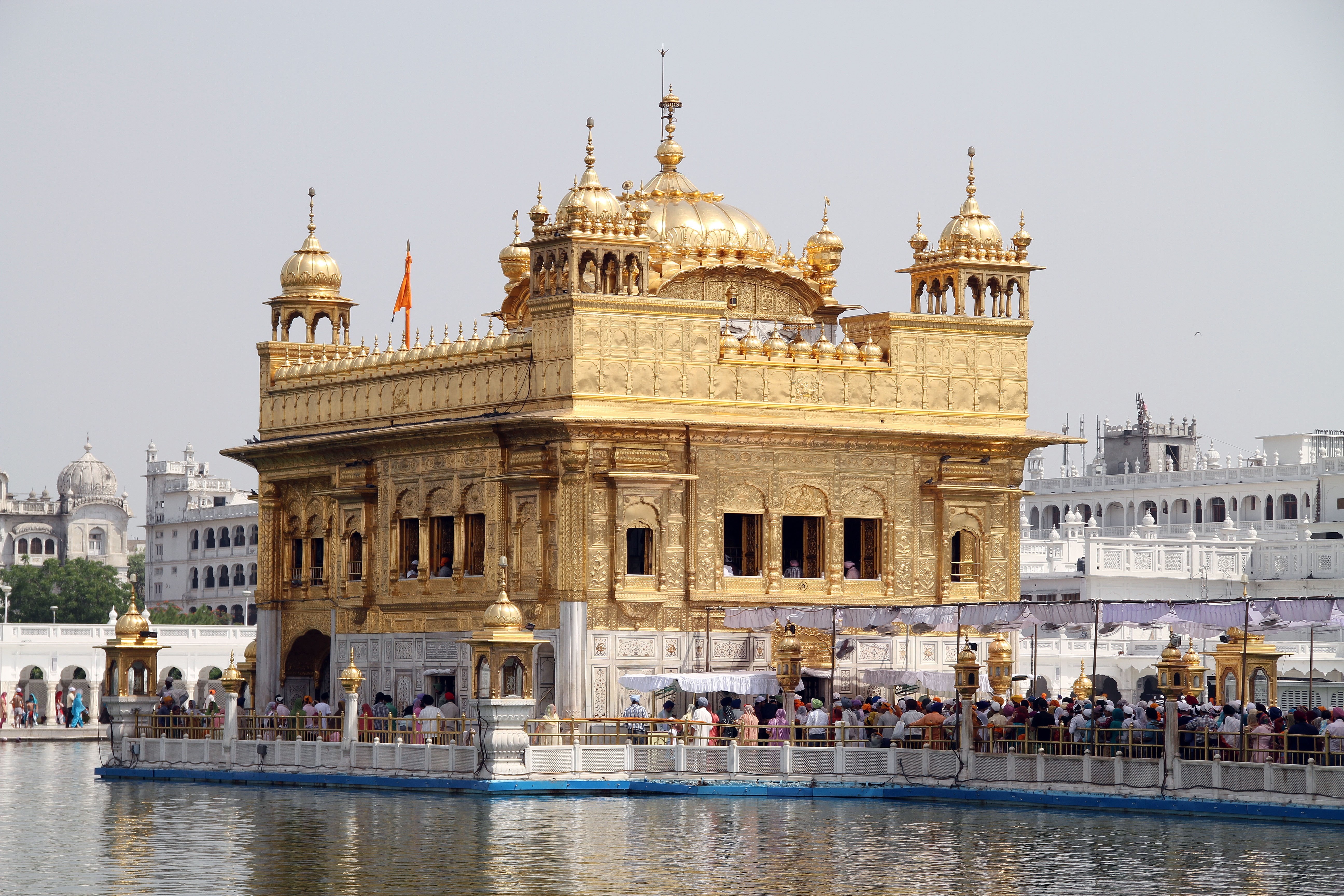 5K, harmandir sahib, HD Wallpaper