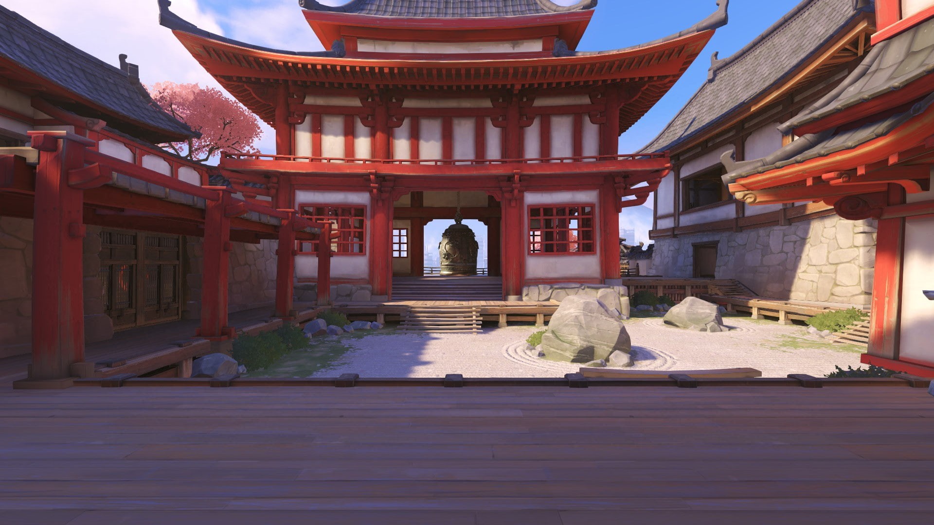 1080P, Overwatch, Hanamura (Overwatch), HD Wallpaper