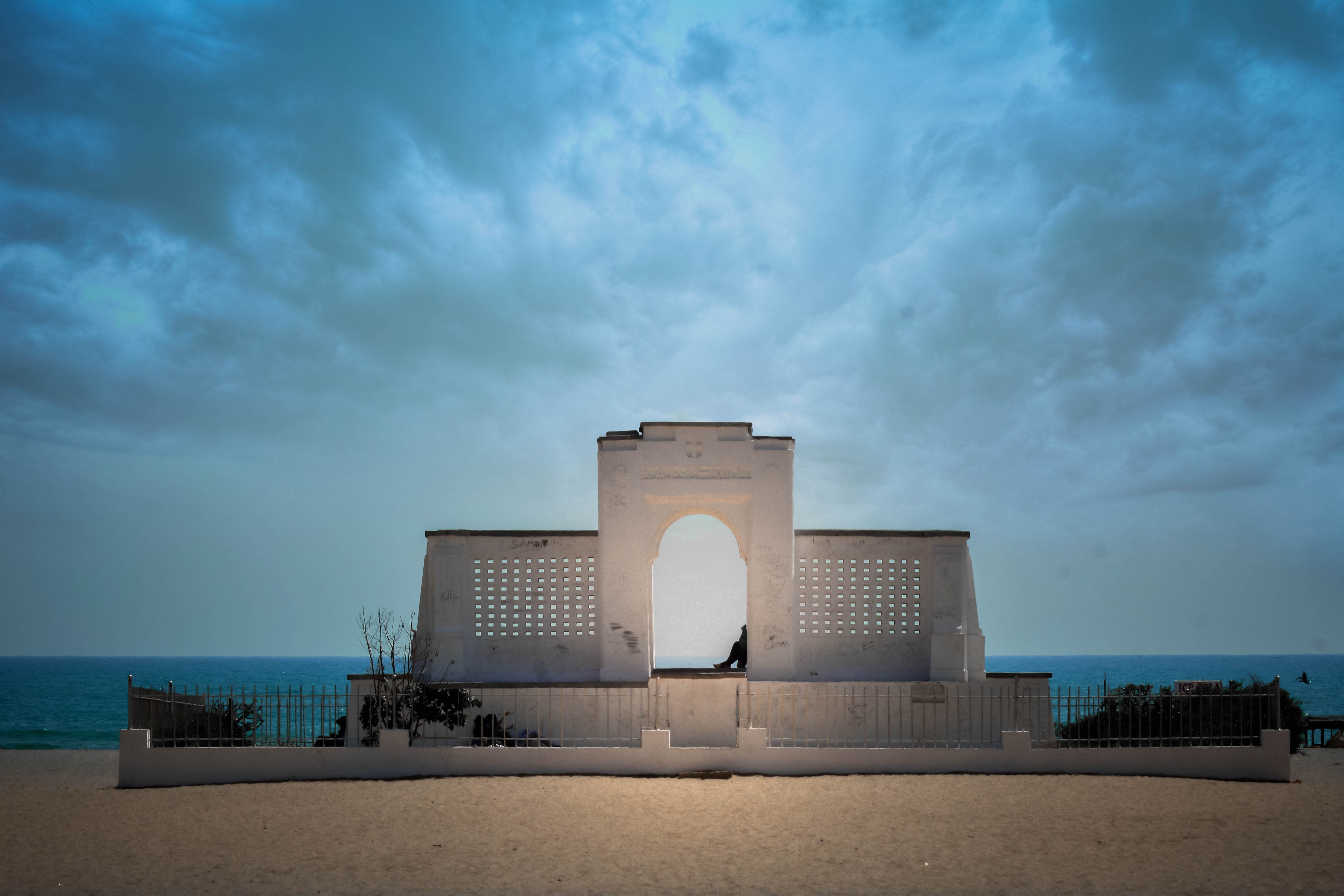 scenics - nature, nature, beach, the past, tamil, outdoors, chennai, history, 5K, monument, building exterior, building, madras, cloud - sky, travel destinations, HD Wallpaper