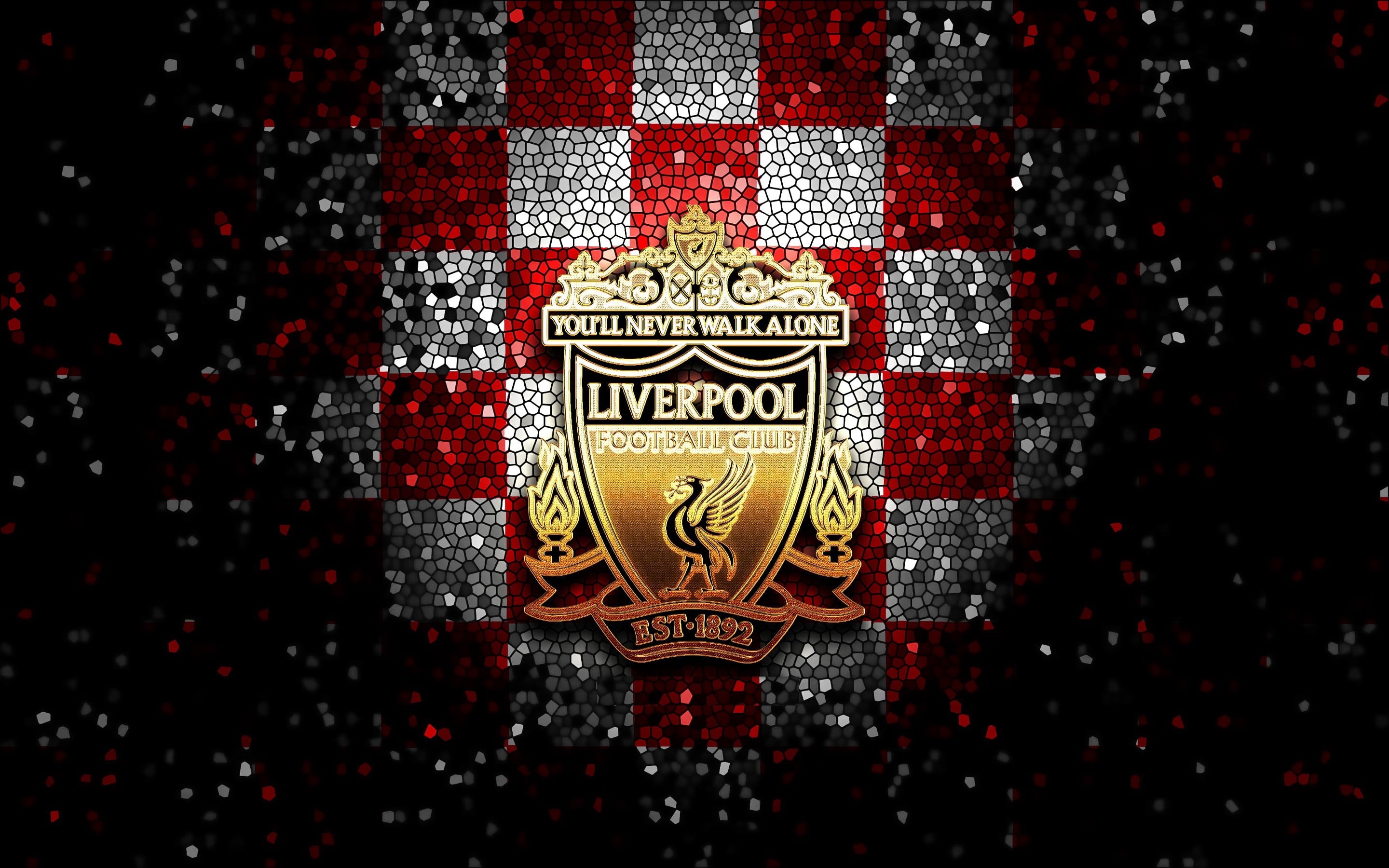 Liverpool FC, 2K, logo, HD Wallpaper