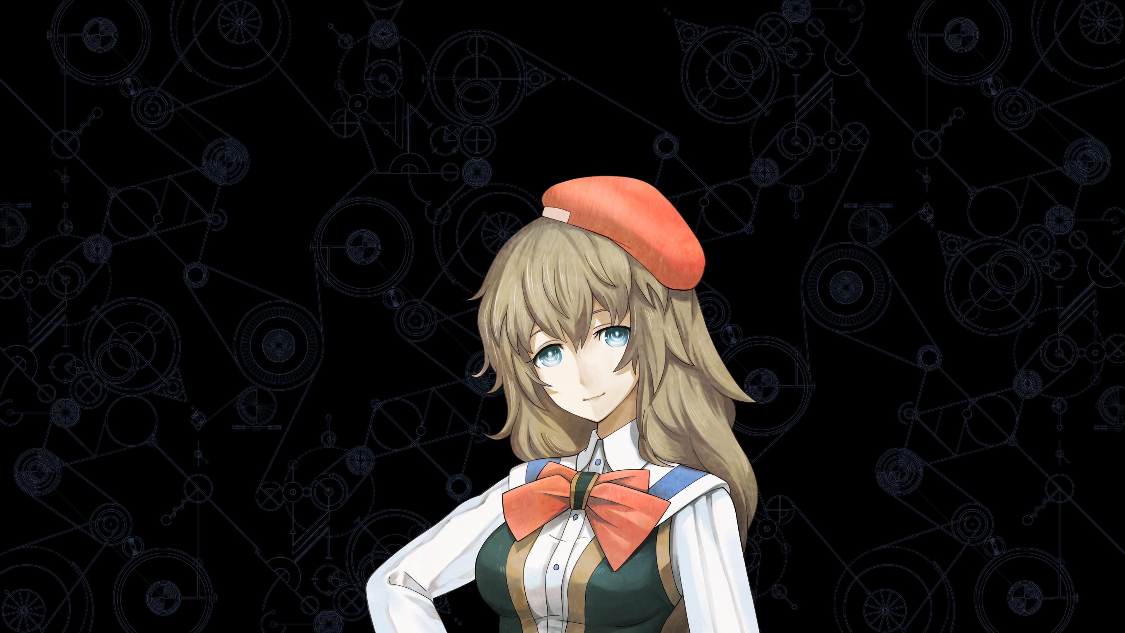 4K, art and craft, blond hair, craft, Steins;Gate, indoors, hair, women, lifestyles, Steins;Gate 0, representation, pattern, standing, real people, human representation, HD Wallpaper