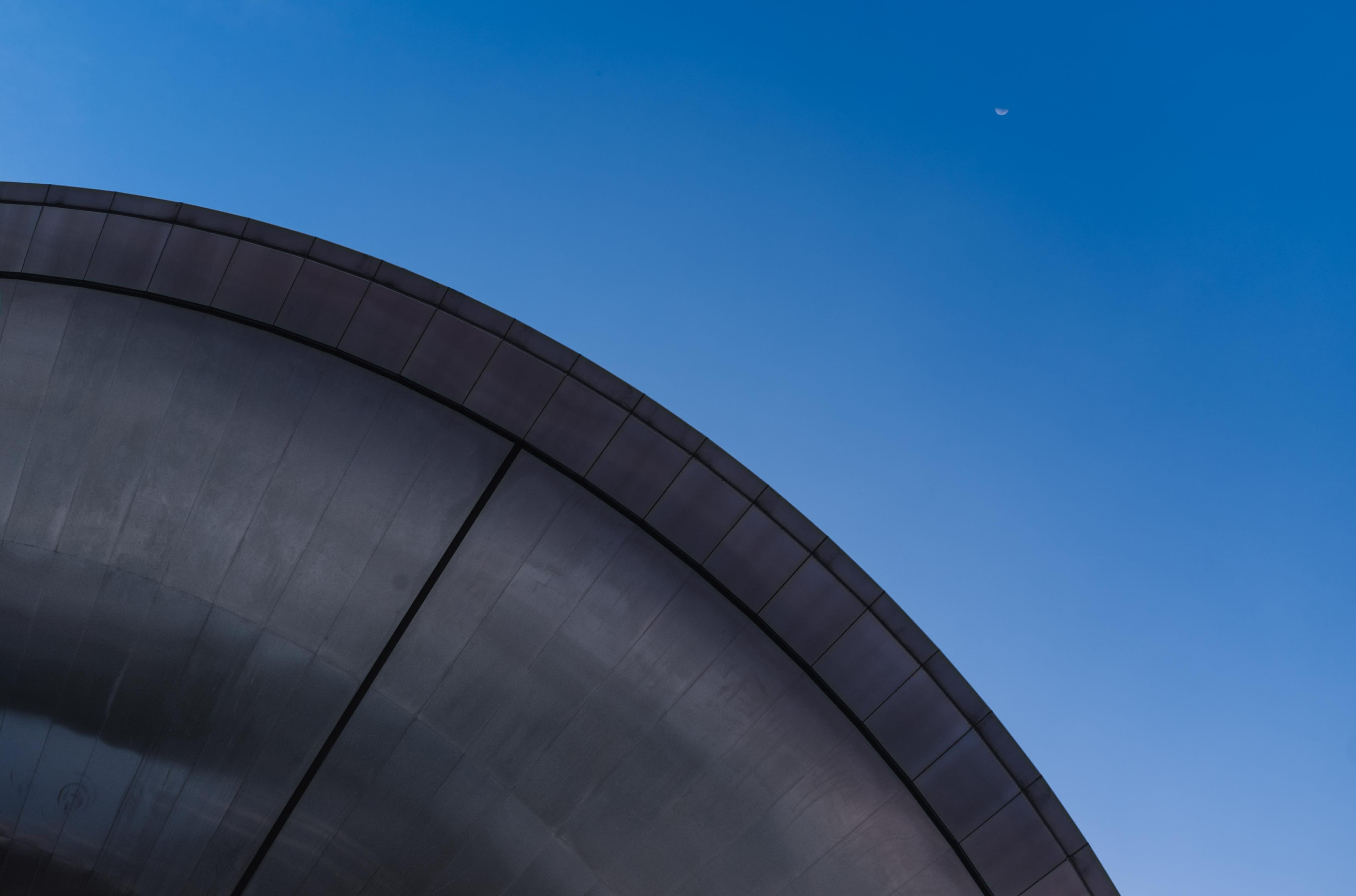 fuel and power generation, white, alloy, day, steel, building, sky, concrete, copy space, metal, architectural, outdoors, building exterior, built structure, HD Wallpaper