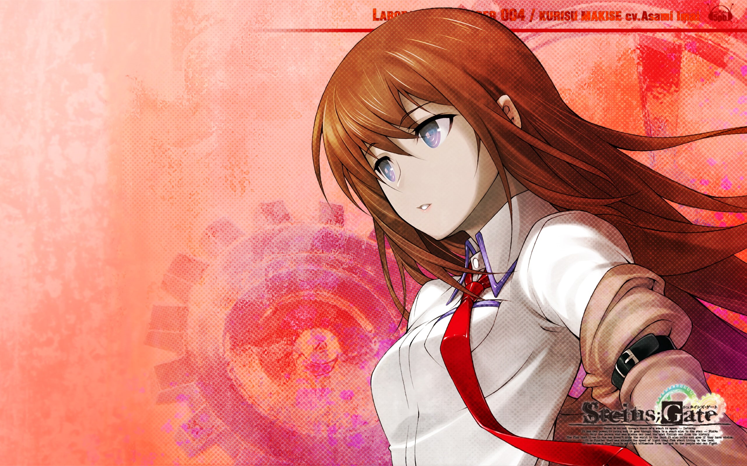 2K, anime girls, Makise Kurisu, Steins;Gate, anime, HD Wallpaper