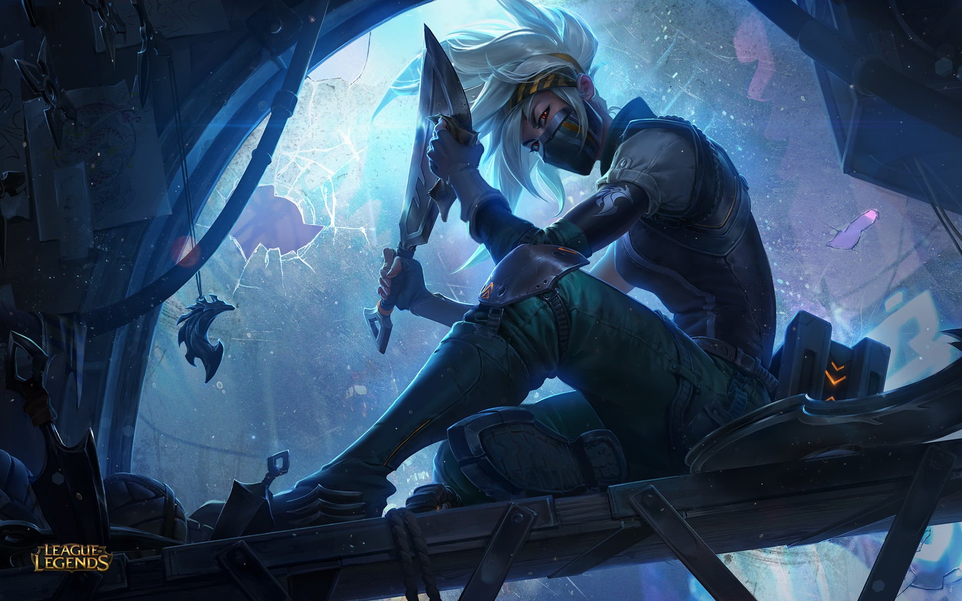 clothing, low angle view, Akali(League of Legends), Summoners Rift, people, sitting, League of Legends, young men, real people, tank, full length, video games, HD Wallpaper