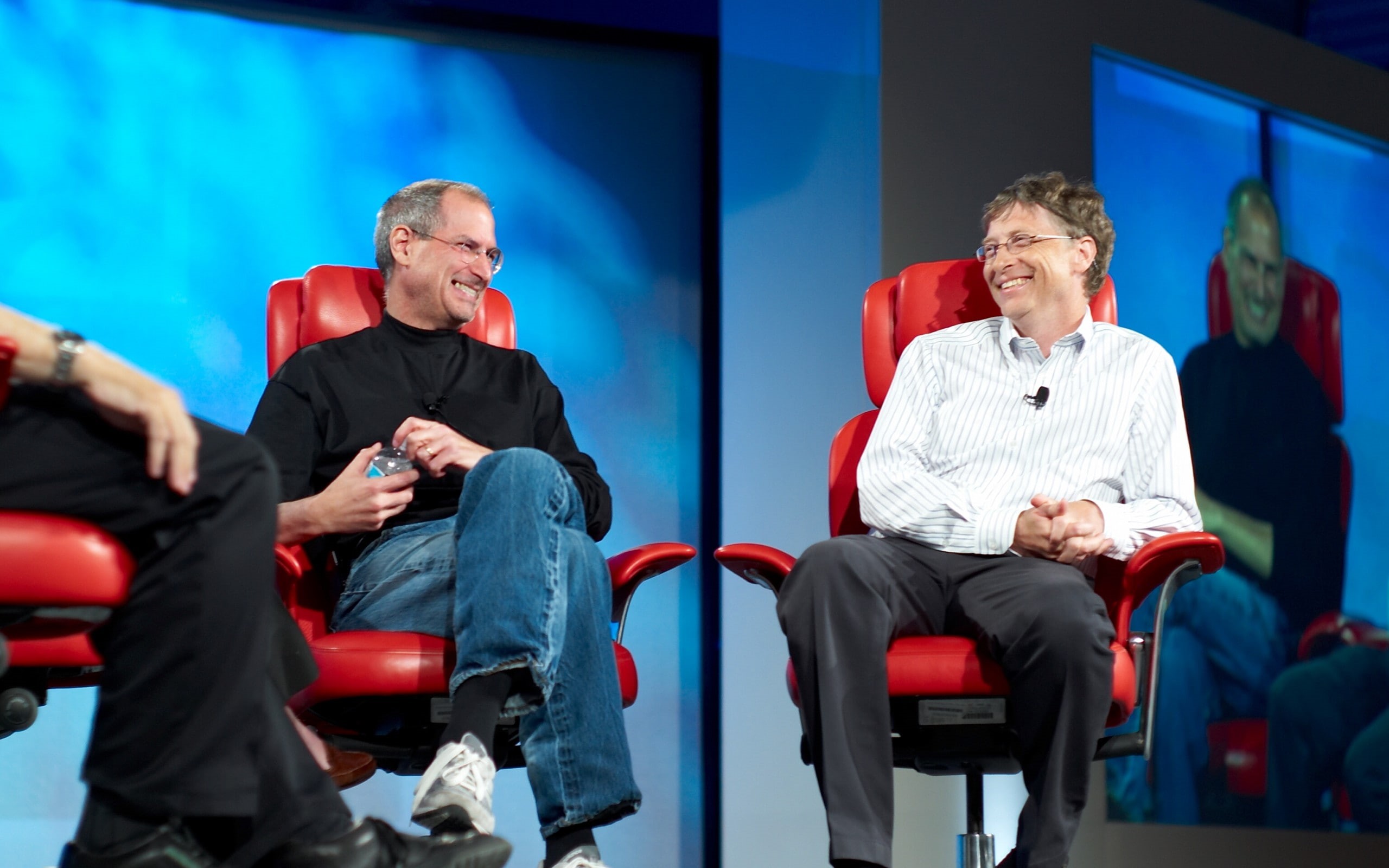 gates, steve, bill, 2K, jobs, HD Wallpaper