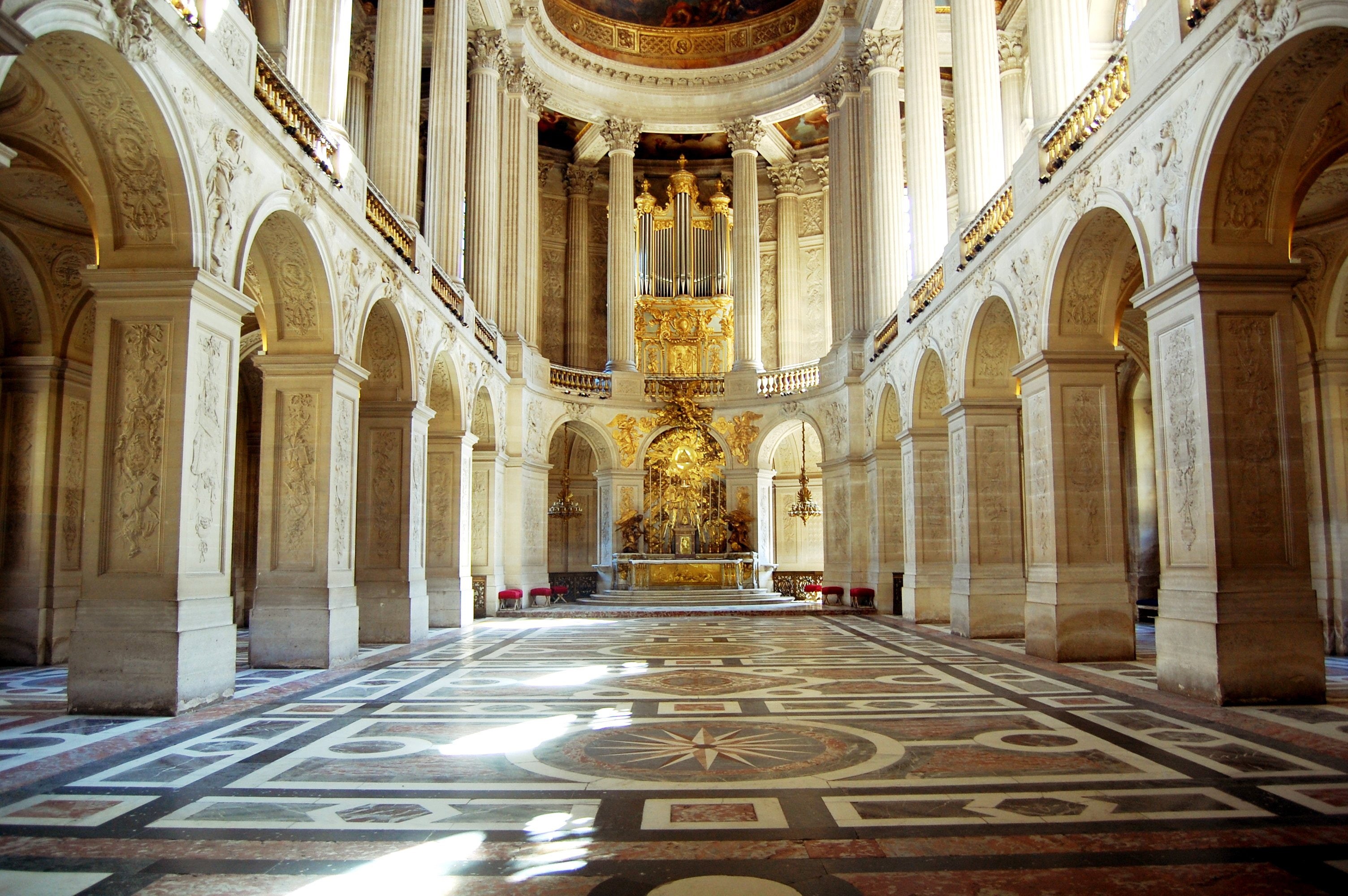 chateau, 2K, palace, french, france, versailles, design, building, room, HD Wallpaper
