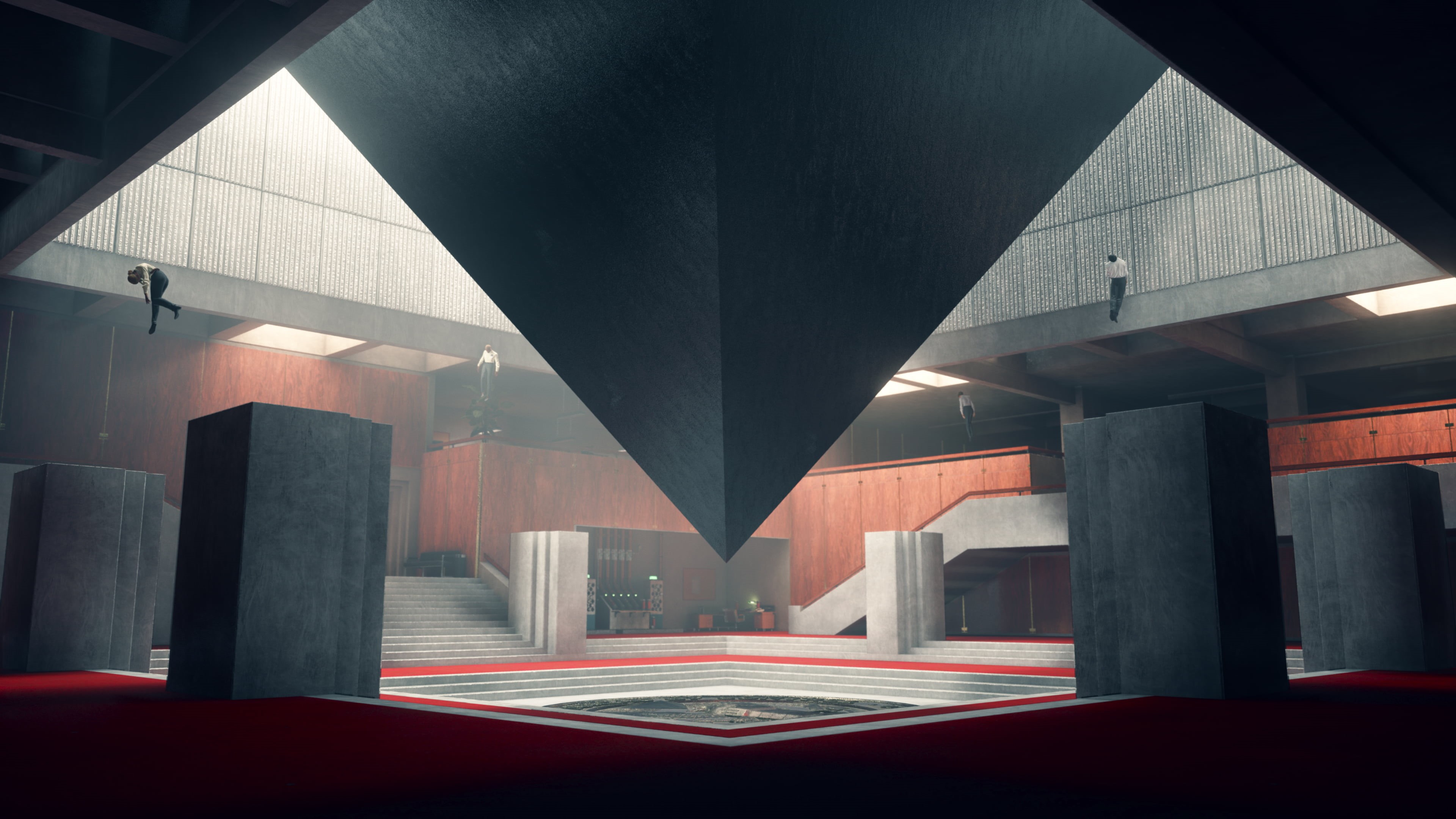 4K, floating, red, Remedy Games, Control, HD Wallpaper