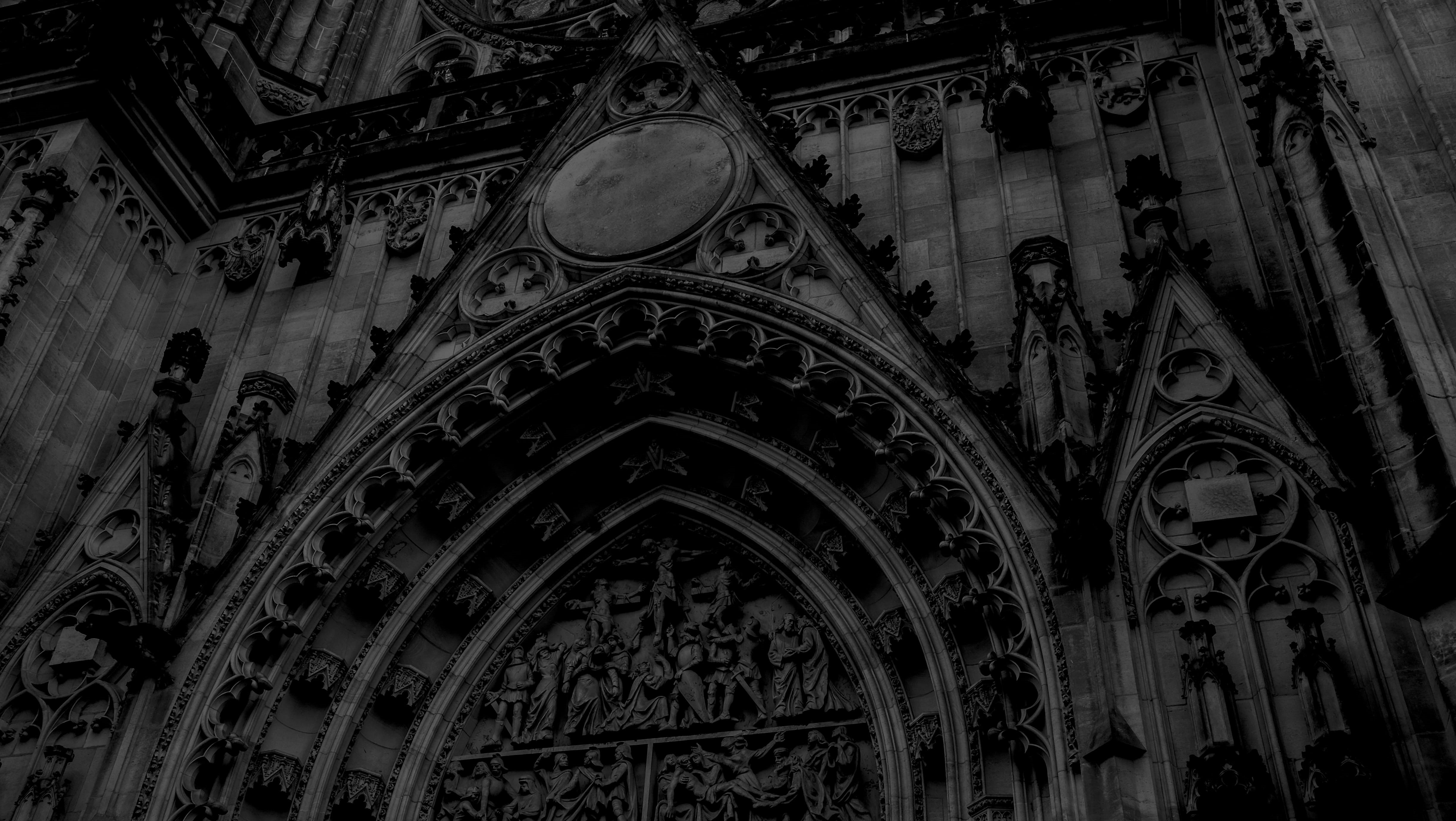 prague, building exterior, ceiling, religion, gothic style, no people, st vitus cathedral, ornate, arch, spirituality, belief, architecture and art, the past, HD Wallpaper