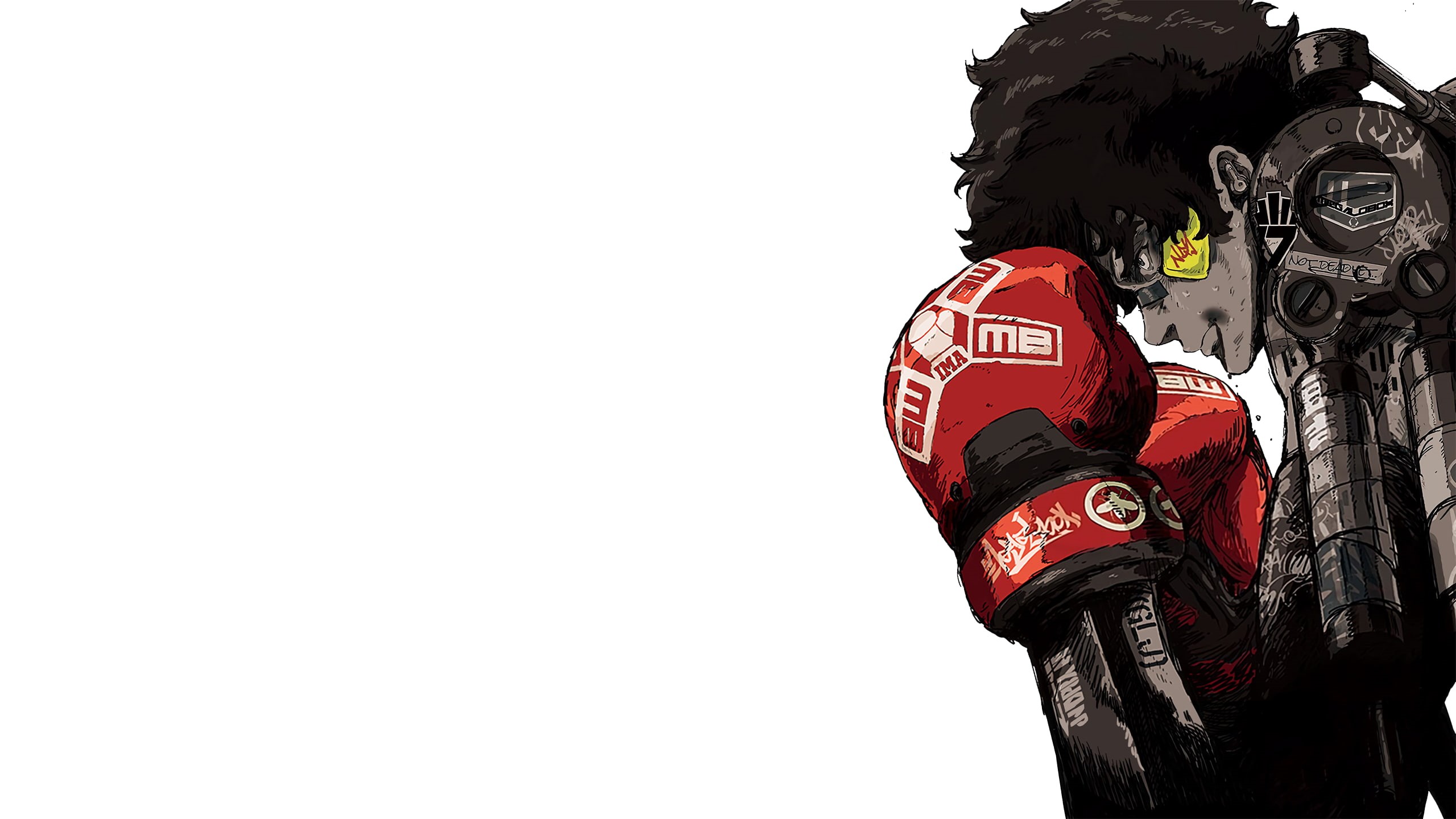 lantern, day, representation, nature, no people, white background, digital art, anime, Augmentation, Joe (MEGALO BOX), art and craft, 2K, human representation, HD Wallpaper