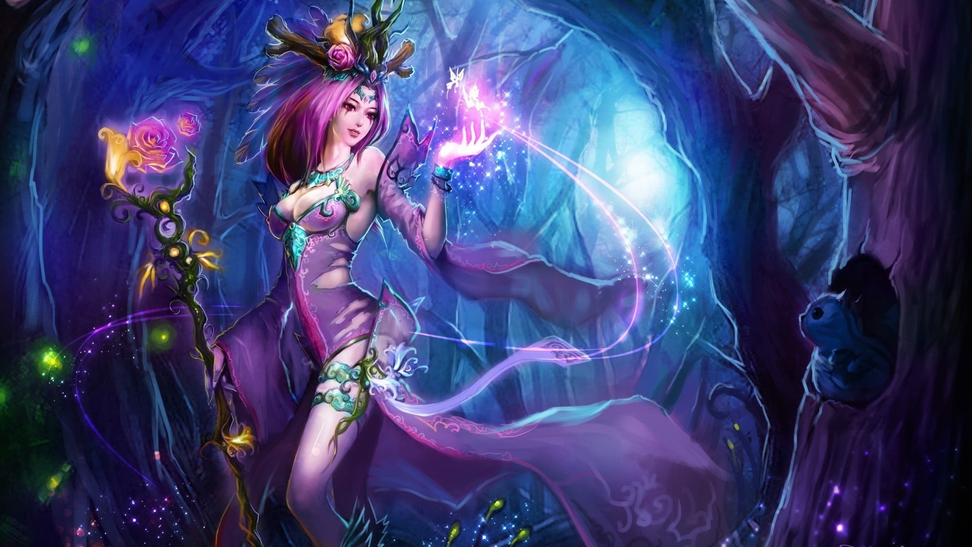 multi colored, League of Legends, digital, studio shot, beauty, fantasy art, online, representation, human representation, portrait, character, HD Wallpaper