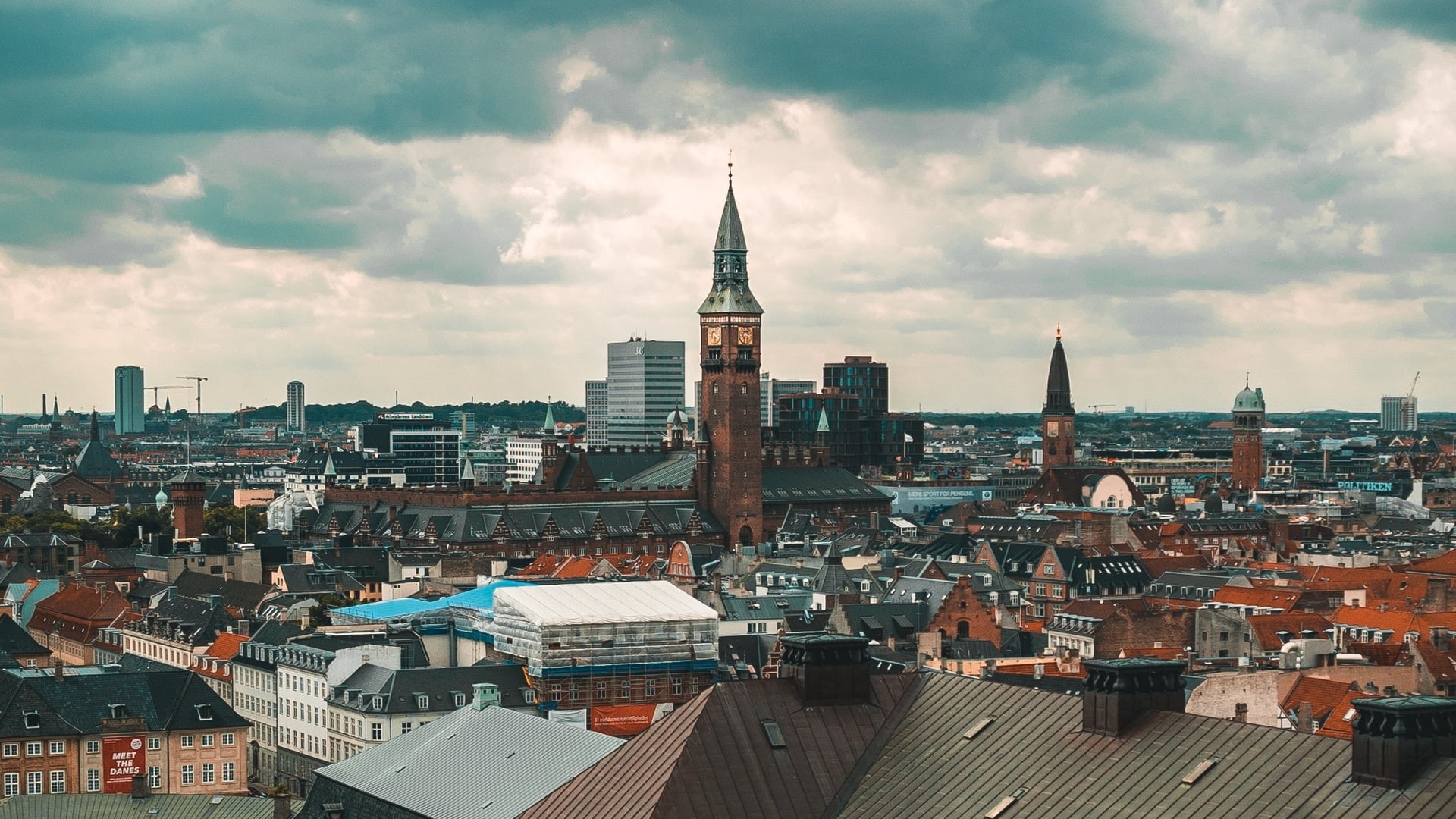 Copenhagen, Denmark, Christiansborg Palace, 1080P, palace, HD Wallpaper