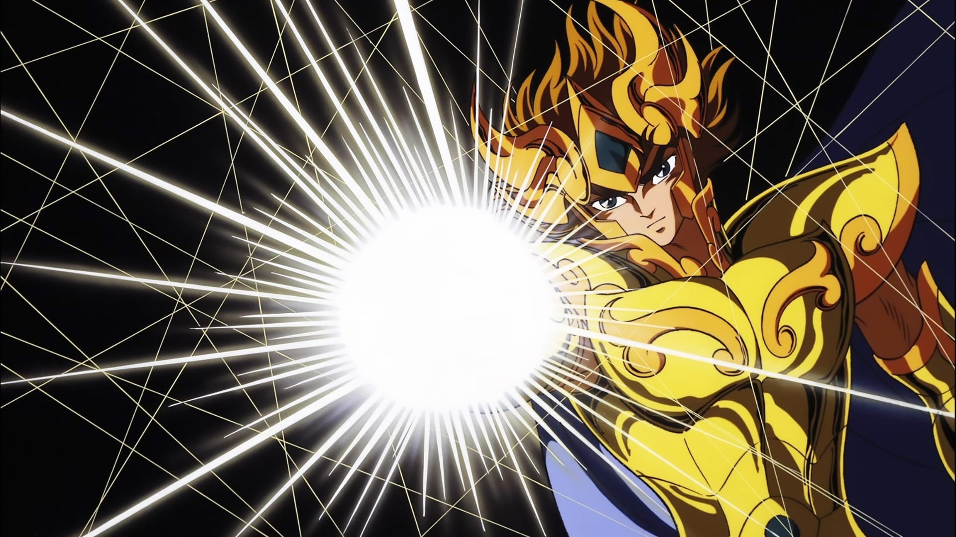 1080P, Leo Aiolia, Anime, Saint Seiya, HD Wallpaper