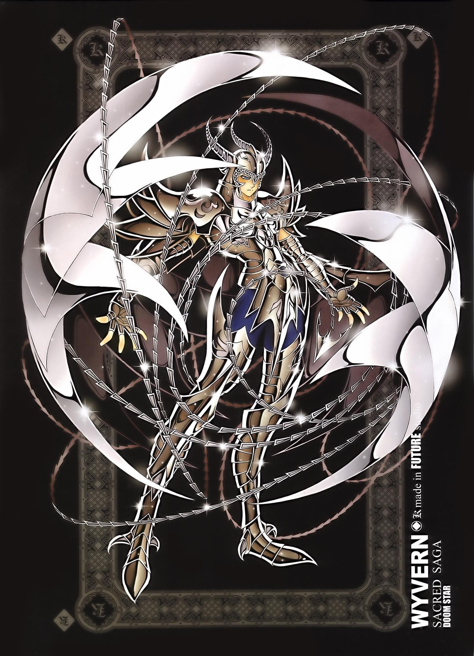 table, close-up, Saint Seiya, light, indoors, kitchen utensil, sport, Zodiac, directly above, silver colored, metal, connection, no people, shiny, black background, Phone HD Wallpaper