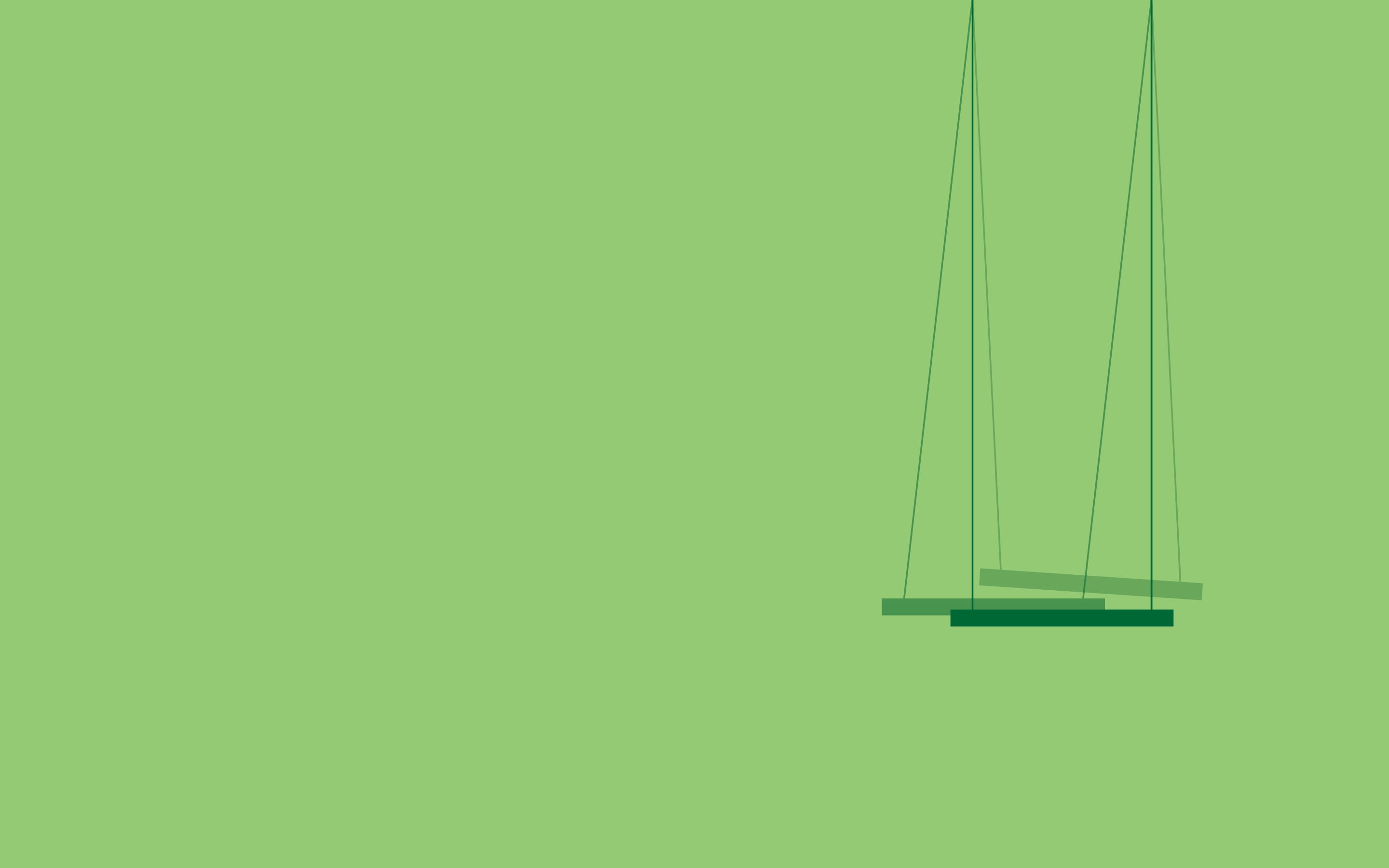 green background, swing, wall - building feature, built structure, illustration, no people, single object, minimalism, studio shot, indoors, metal, 2K, HD Wallpaper