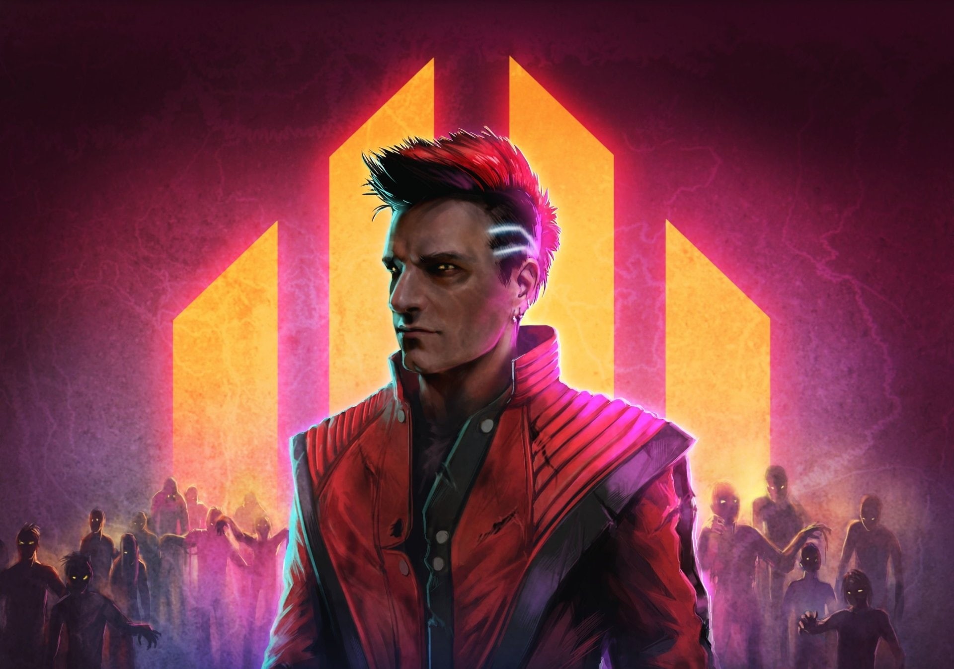 Retro Wave, Band (Music), Klayton, Scandroid, Zombie, 1080P, HD Wallpaper