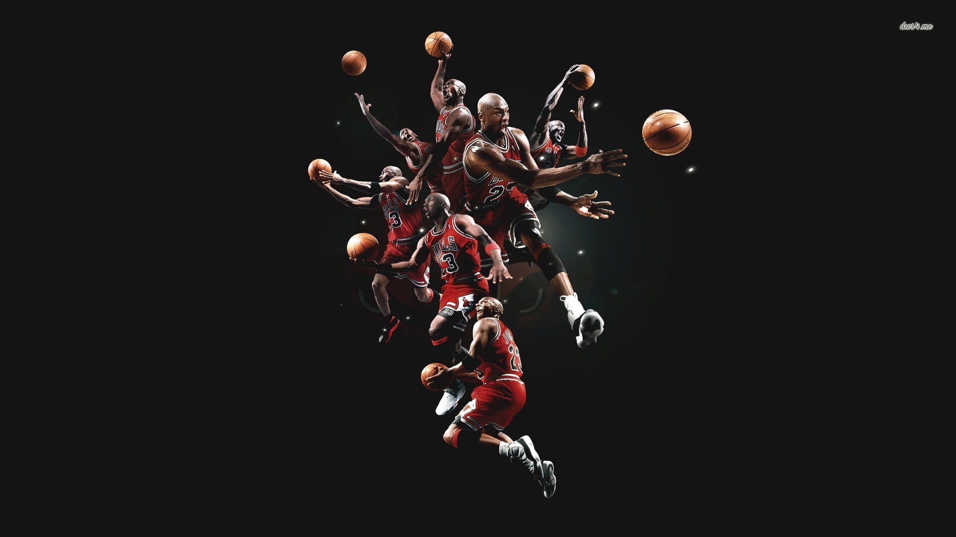 mid adult, large group of people, males, black background, young adult, studio shot, group of people, Chicago Bulls, men, michael, indoors, full length, HD Wallpaper