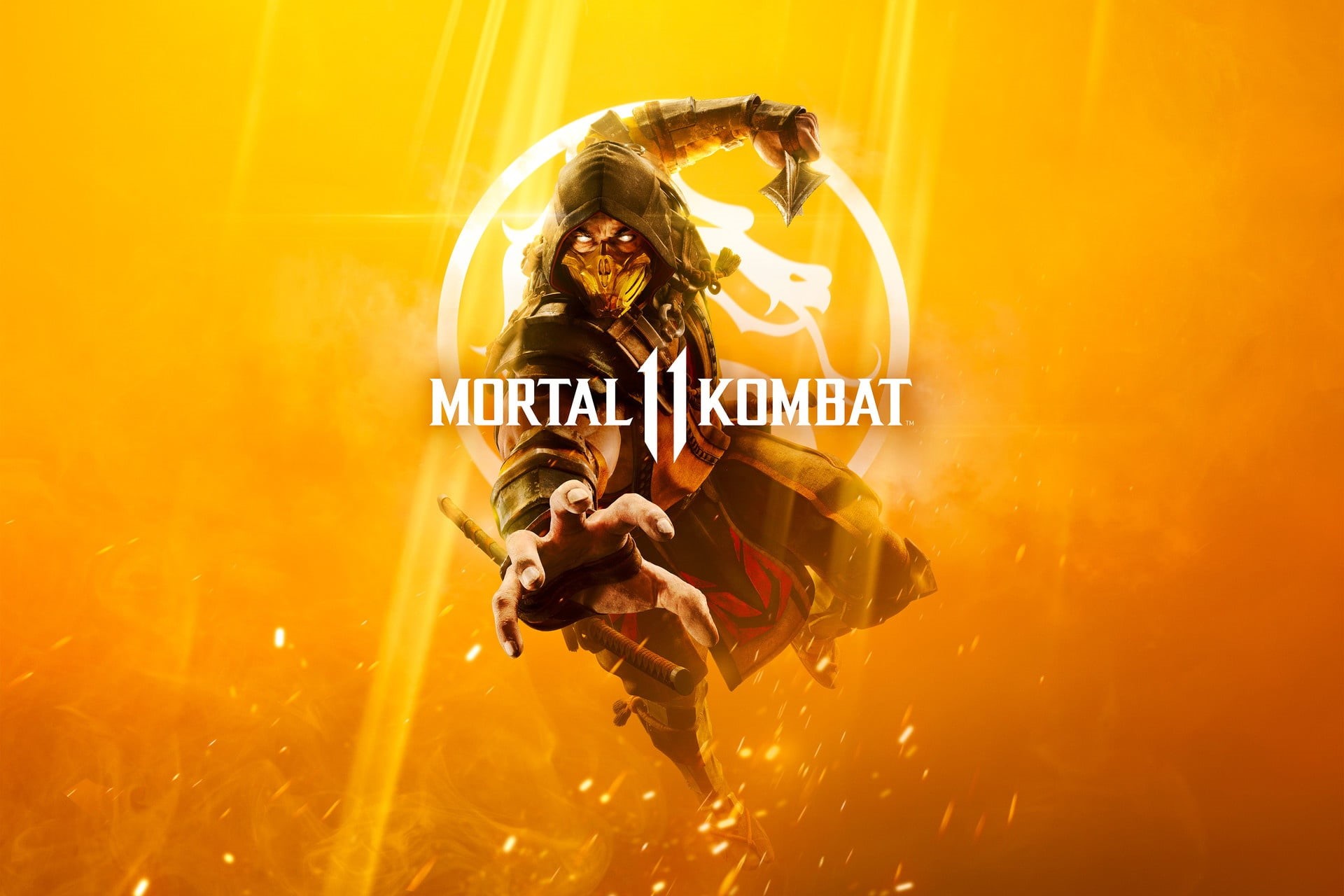 Cover Art, Fighter, Mortal Kombat 11, Character, Scorpio, The game, by Shane Miranda, MK11, MK-11, Mortal Kombat, Shane Miranda, XI, 11, MK, 1080P, Art, HD Wallpaper