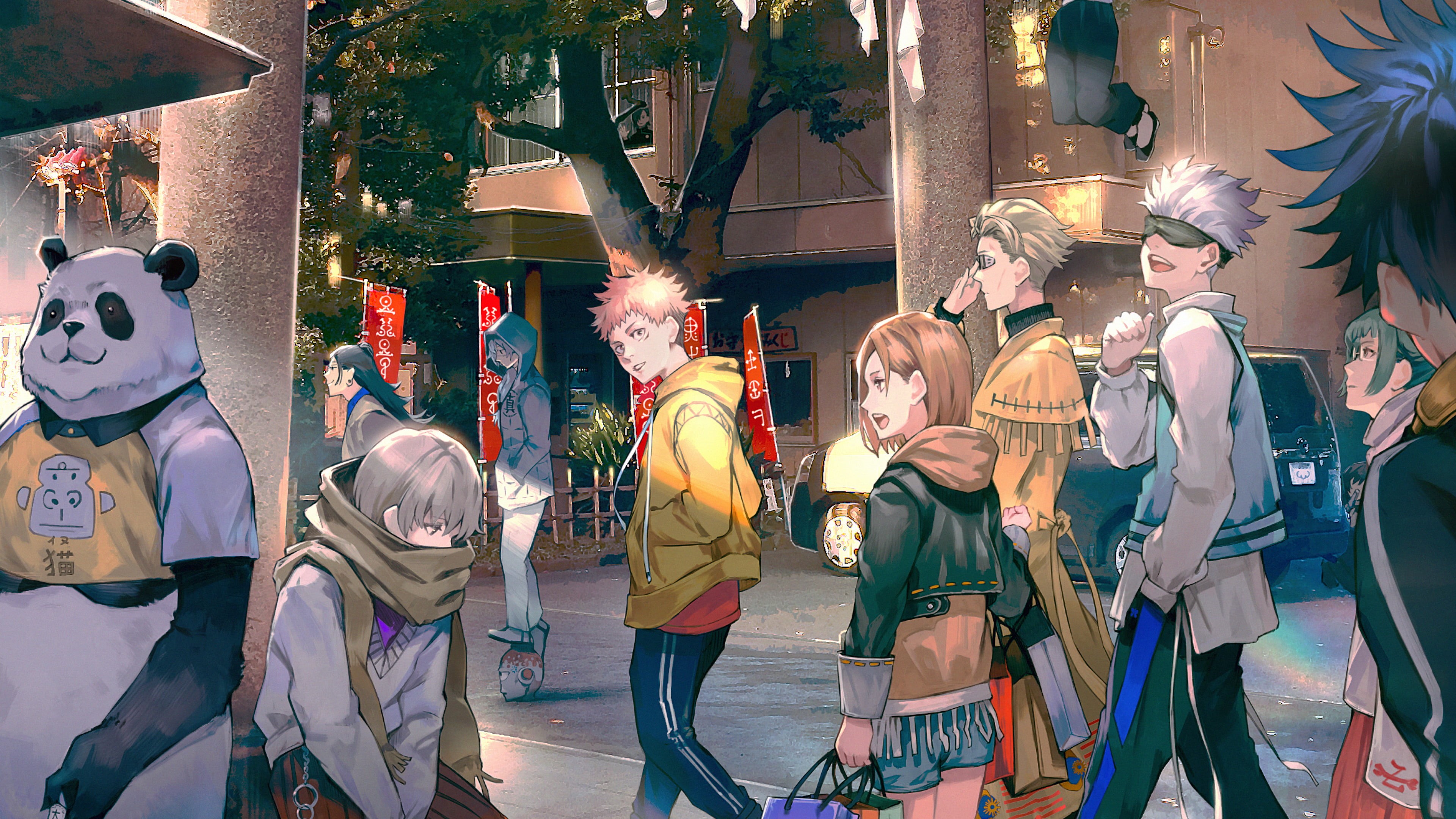 4K, anime, Jujutsu Kaisen, HD Wallpaper