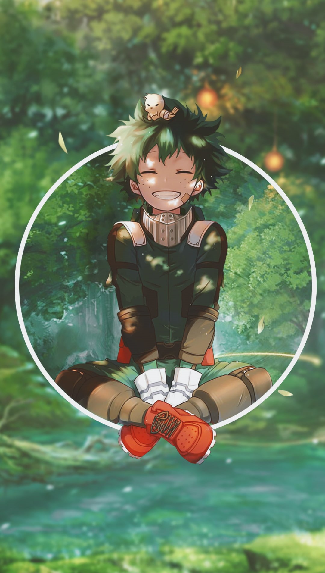 720P, picture-in-picture, smiling, anime, Boku no Hero Academia, anime boys, Phone HD Wallpaper