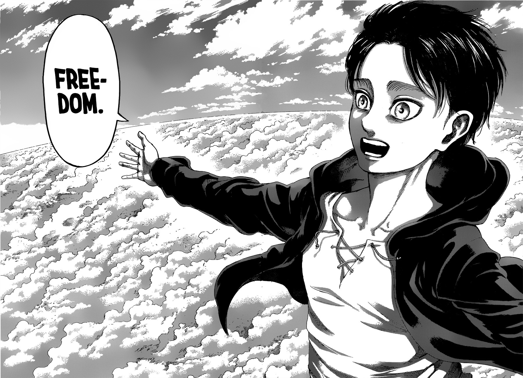 Shingeki no Kyojin, manga, 720P, Eren Jeager, HD Wallpaper