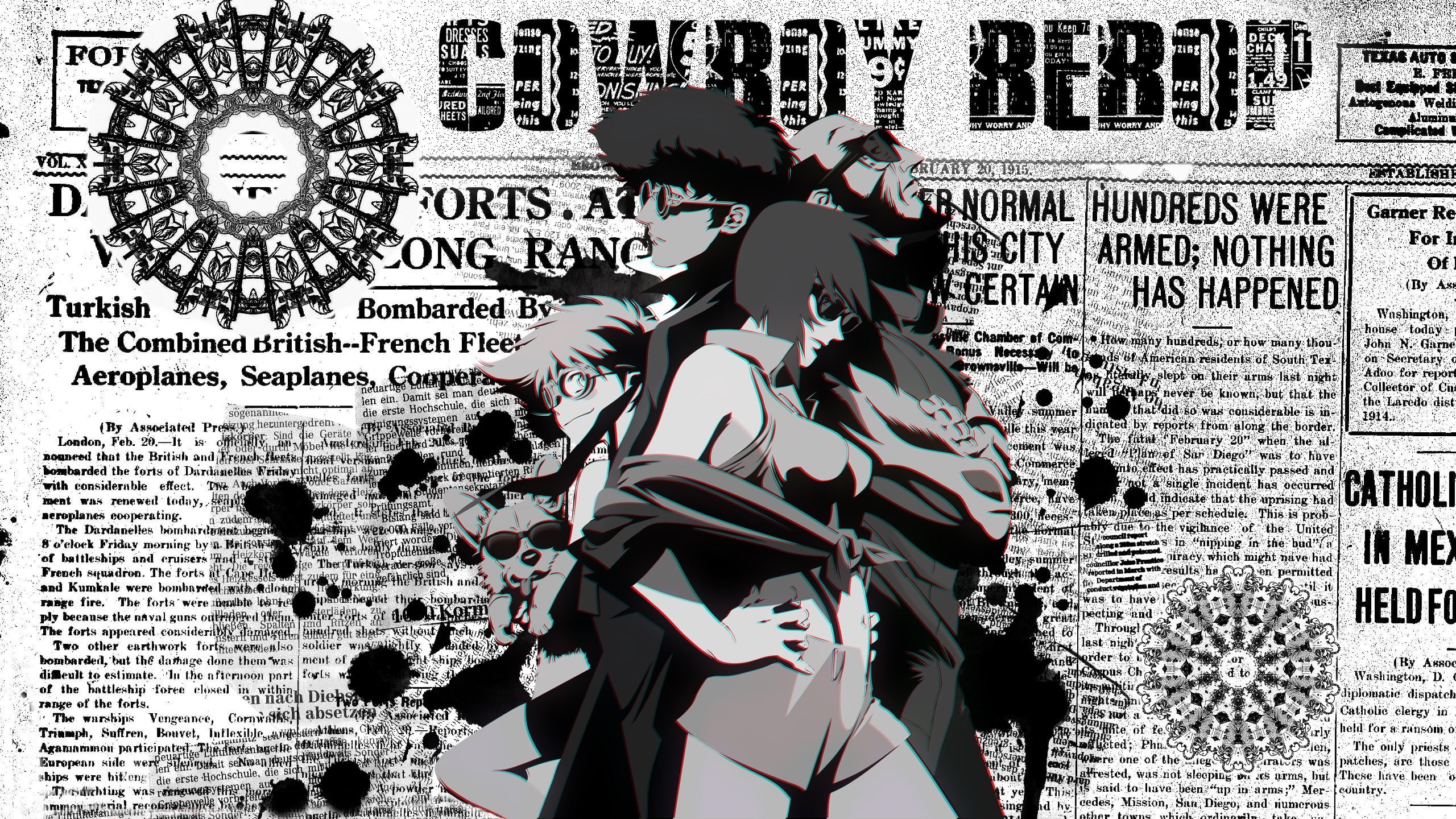 Cowboy Bebop, Spike Spiegel, artwork, 2K, anime, HD Wallpaper