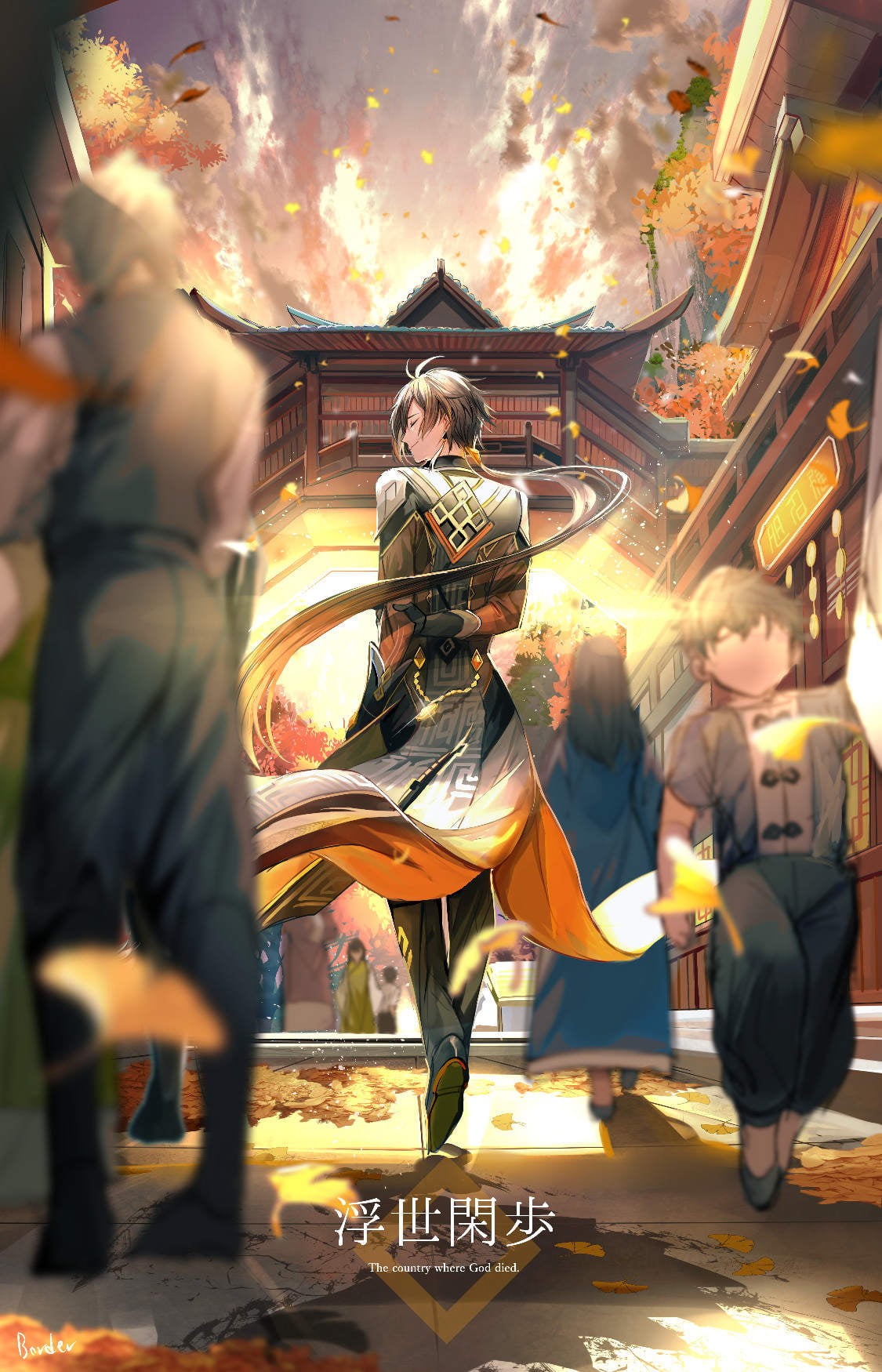 720P, Genshin Impact, anime boys, Zhongli (Genshin Impact), Phone HD Wallpaper