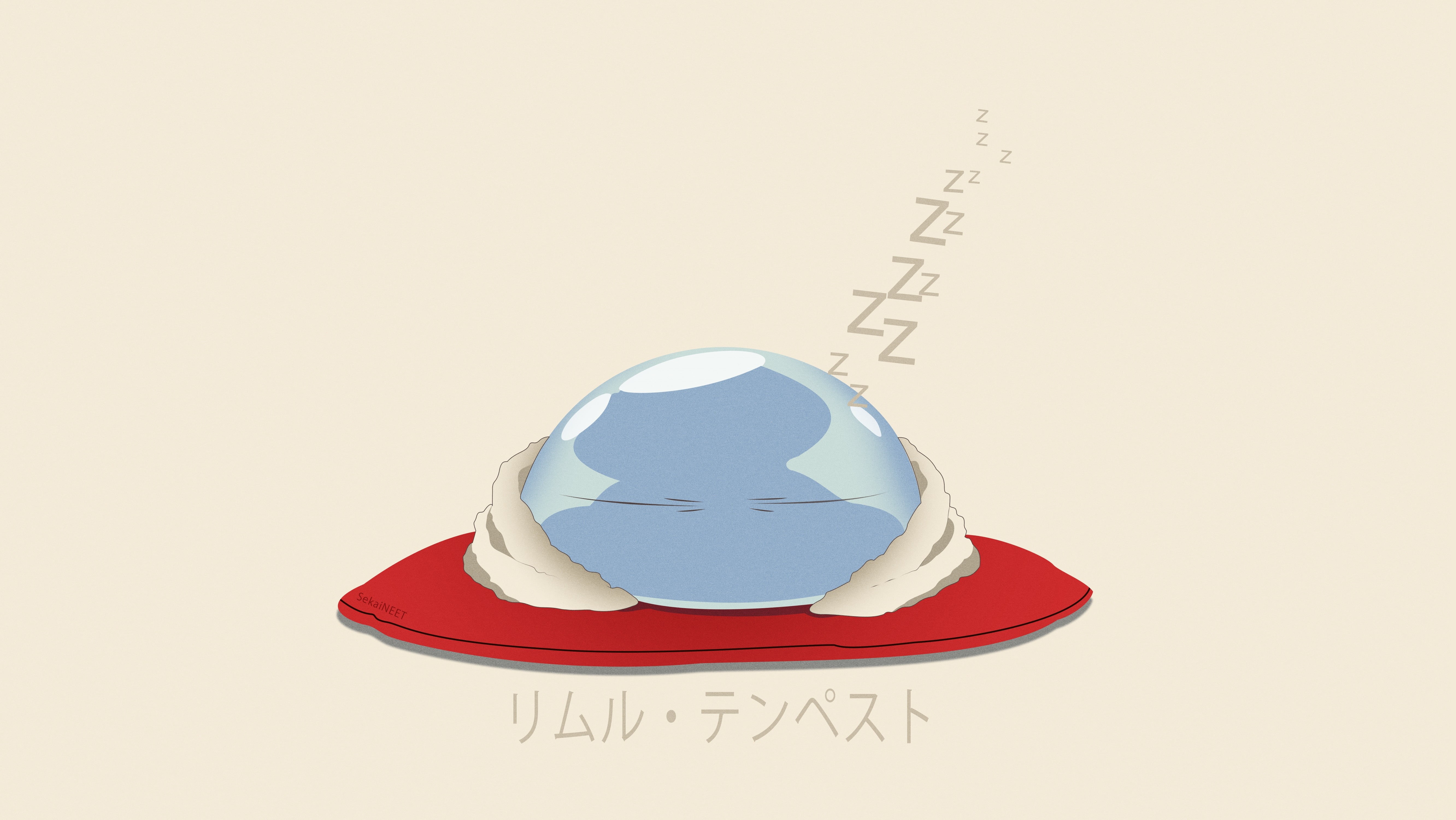 Anime, 5K, Rimuru Tempest, That Time I Got Reincarnated as a Slime, HD Wallpaper