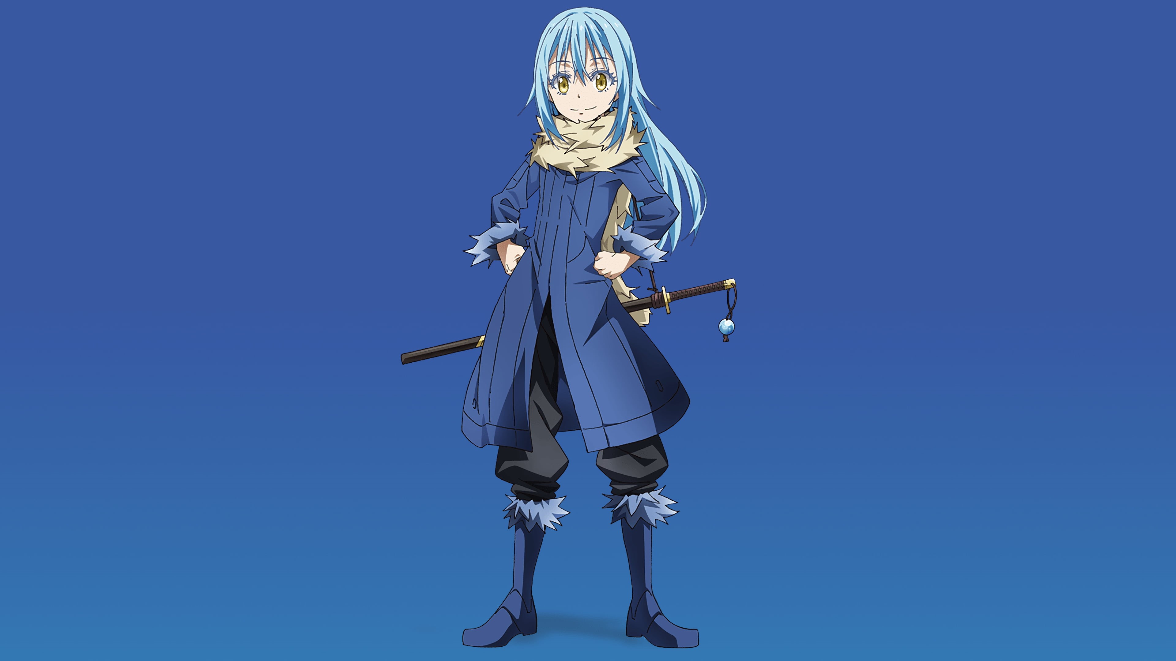 4K, Anime, That Time I Got Reincarnated as a Slime, Rimuru Tempest, HD Wallpaper