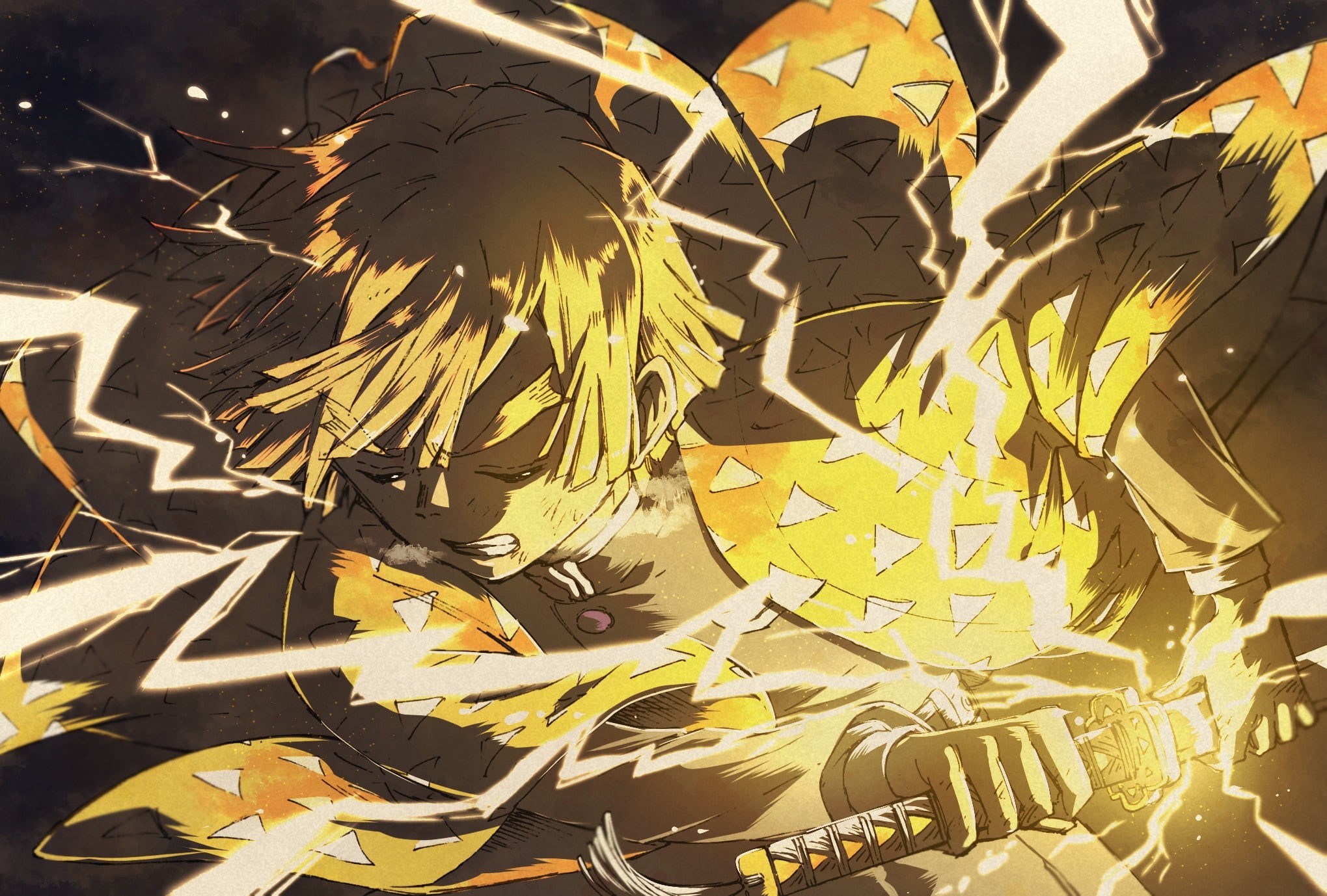 Demon Slayer: Kimetsu no Yaiba, Anime, 1080P, Tanjirou Kamado, HD Wallpaper