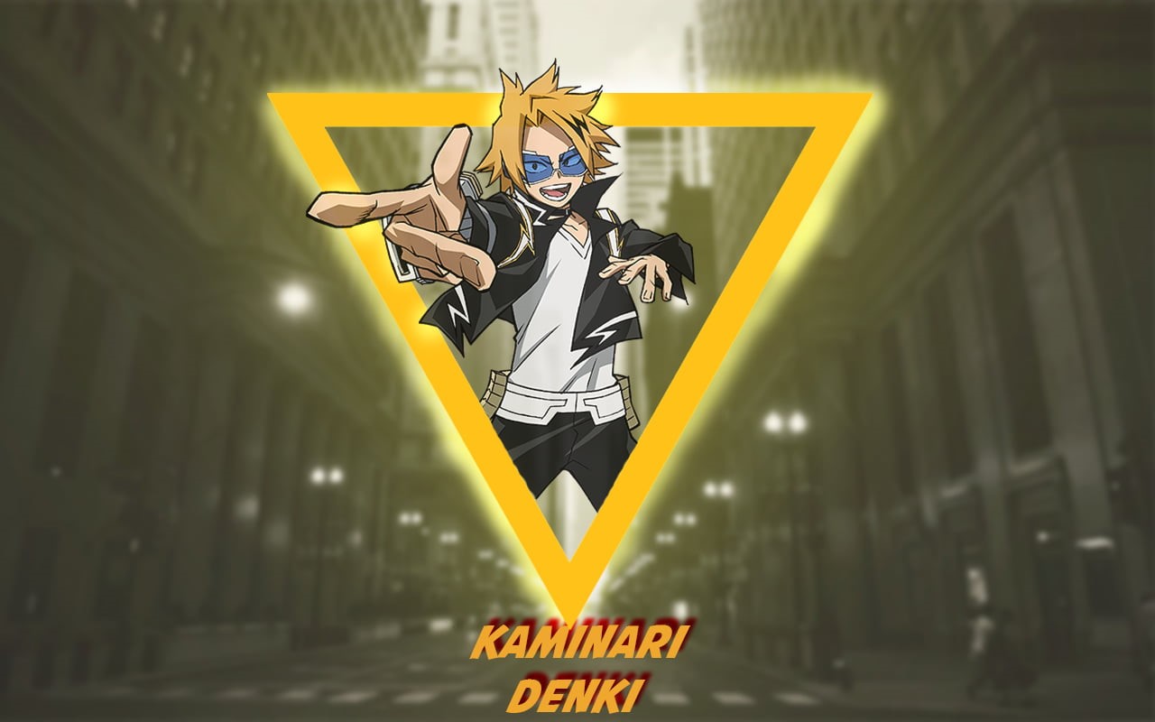 Inosuke Hashibira, Bakugō Katsuki, Denki Kaminari, Boku no Hero Academia, Kimetsu no Yaiba, 720P, HD Wallpaper