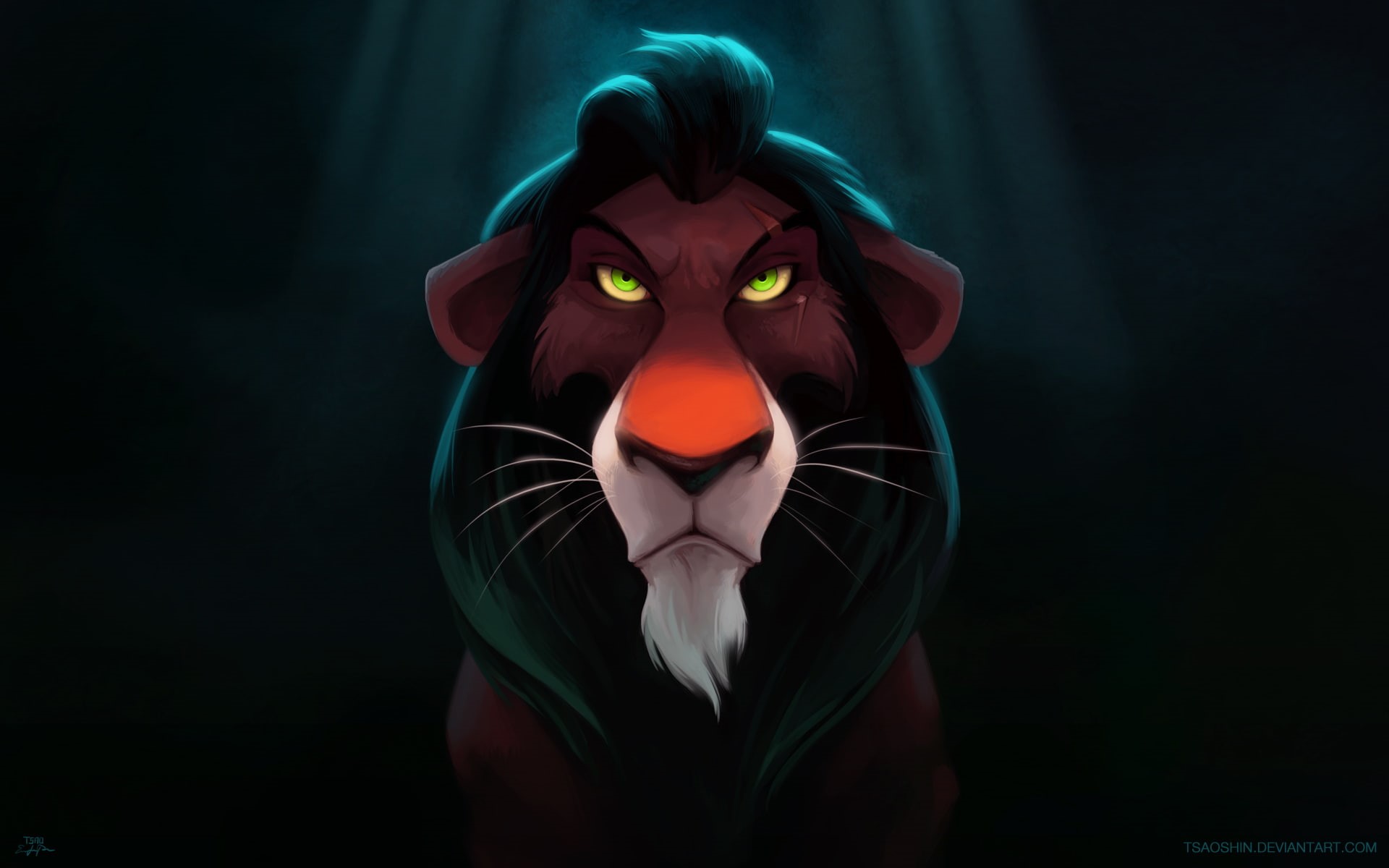 hd, scar, king, 1080P, cartoon/comic, lion, the, HD Wallpaper