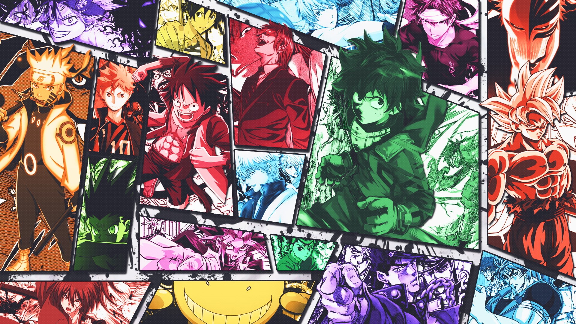 Crossover, 1080P, Anime, HD Wallpaper