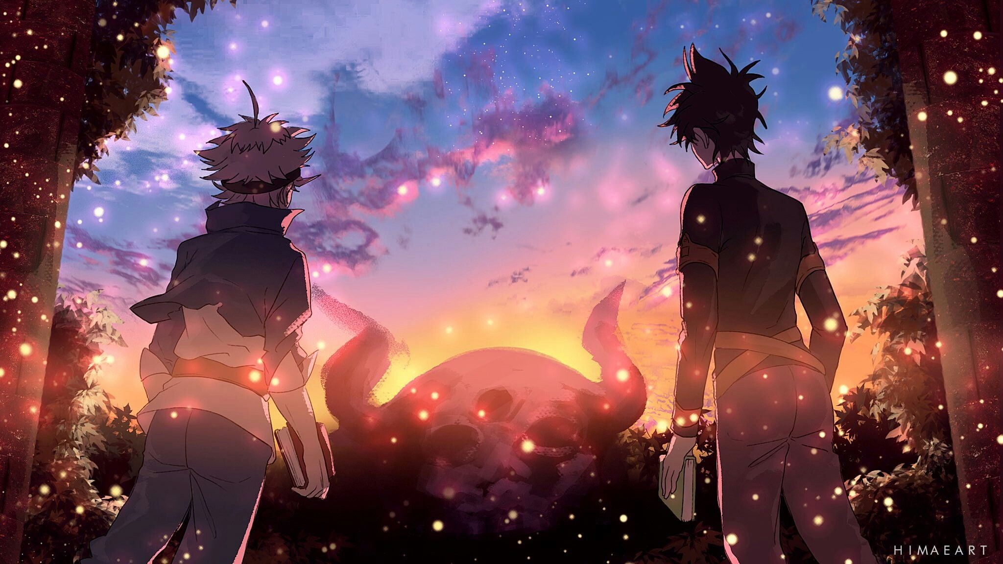 Asta, Black Clover, Yuno, 1080P, HD Wallpaper