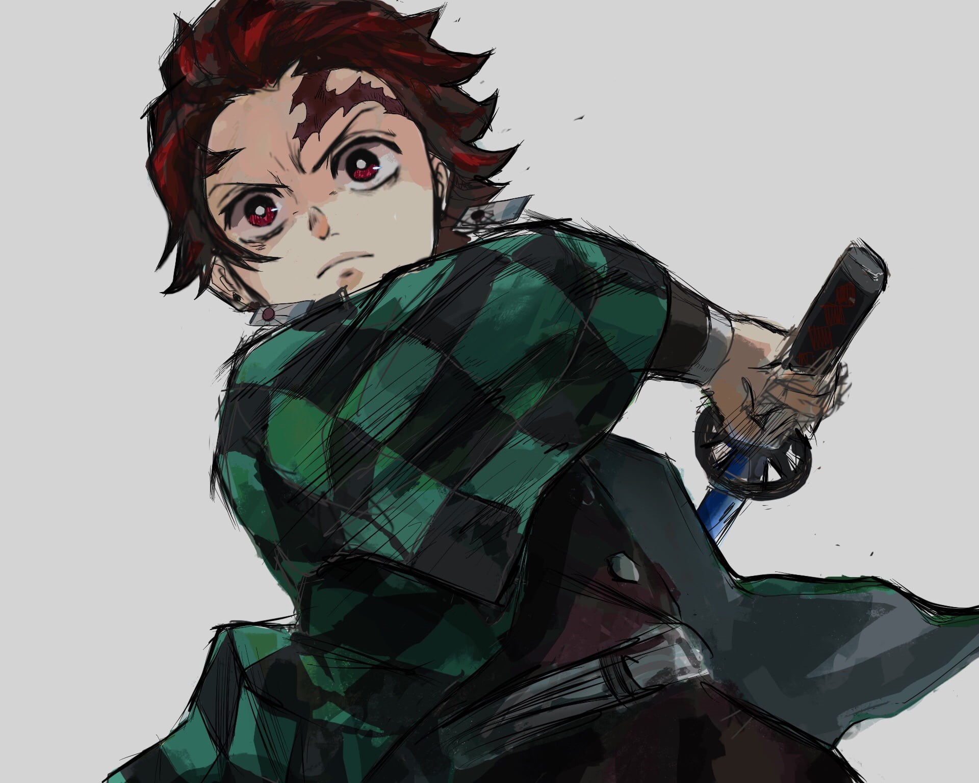 Demon Slayer: Kimetsu no Yaiba, 1080P, Anime, Tanjirou Kamado, HD Wallpaper