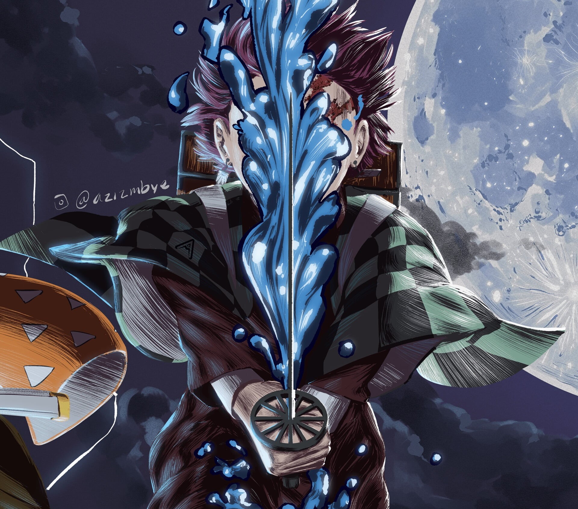 1080P, Demon Slayer: Kimetsu no Yaiba, Anime, Tanjirou Kamado, HD Wallpaper