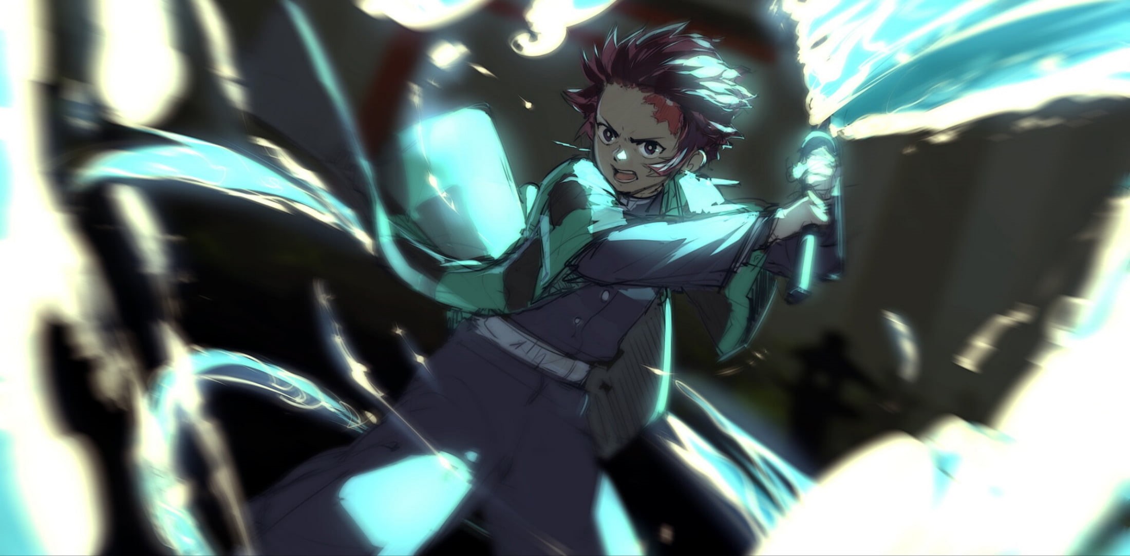 Demon Slayer: Kimetsu no Yaiba, 1080P, Anime, Tanjirou Kamado, HD Wallpaper