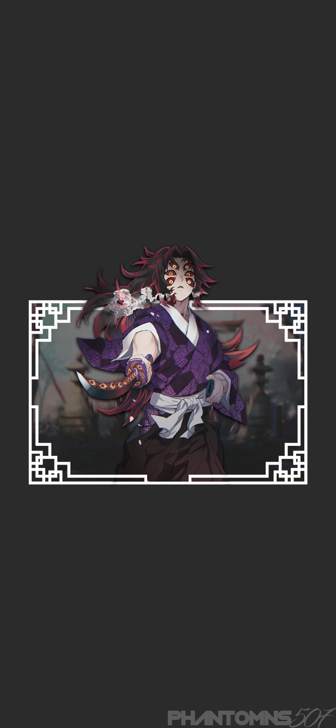 minimalism, 1080P, Nezuko, cyberpunk, Android (operating system), anime, Dragon Ball, Tanjiro Kamado, Kimetsu no Yaiba, monochrome, Phone HD Wallpaper