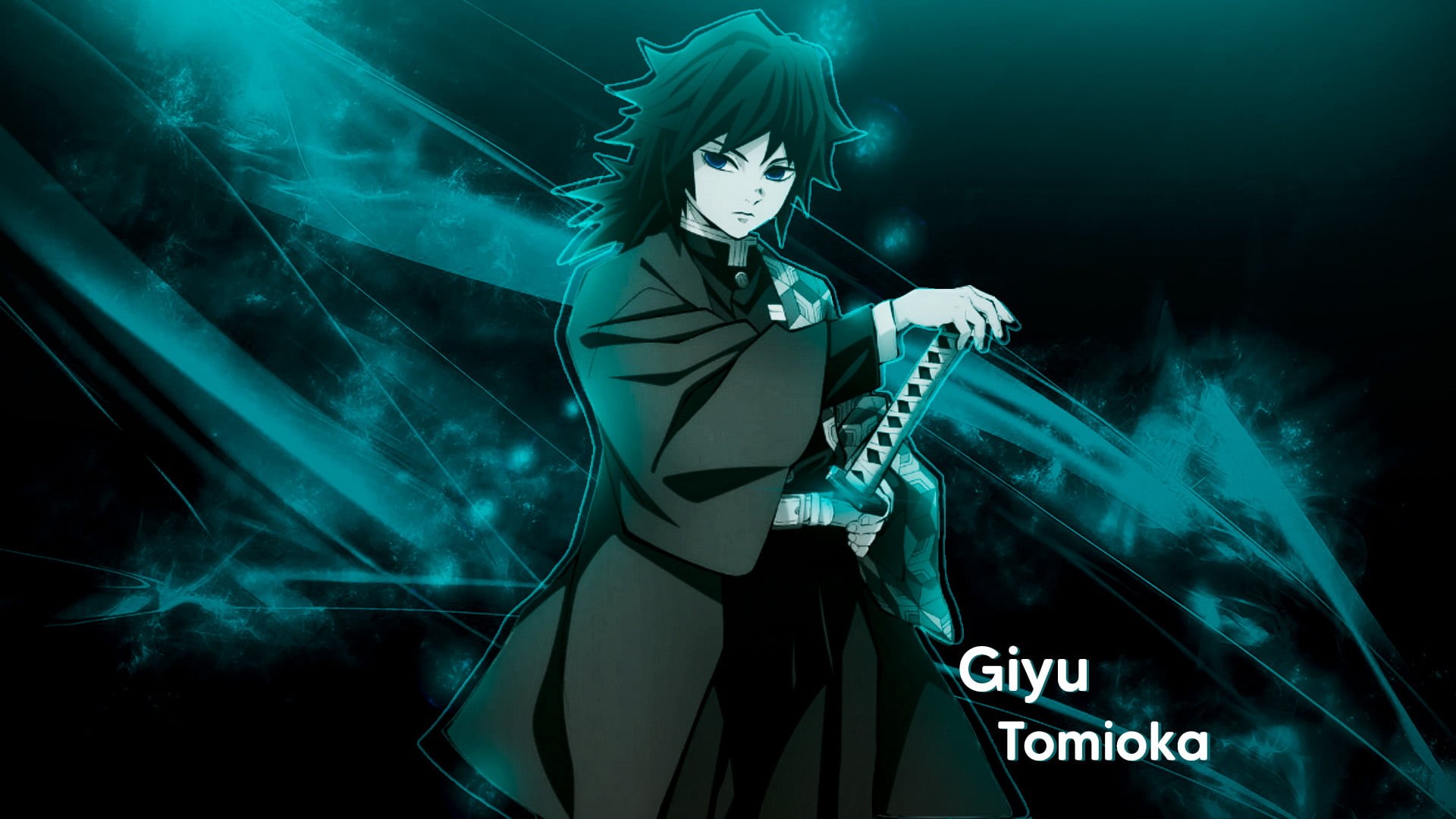 Kimetsu no Yaiba, Giyu Tomioka (Kimetsu no Yaiba), demon, 1080P, HD Wallpaper
