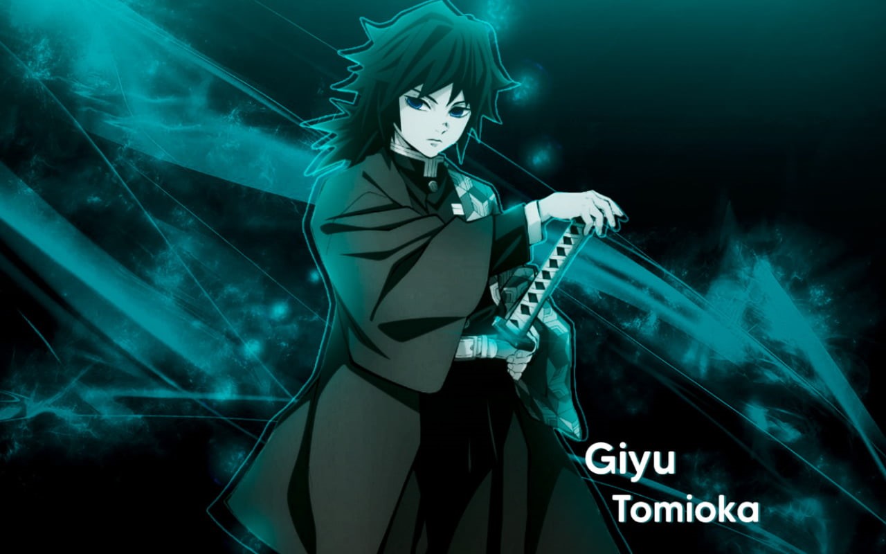 Giyu Tomioka (Kimetsu no Yaiba), Kimetsu no Yaiba, 720P, Demon Hunter, HD Wallpaper