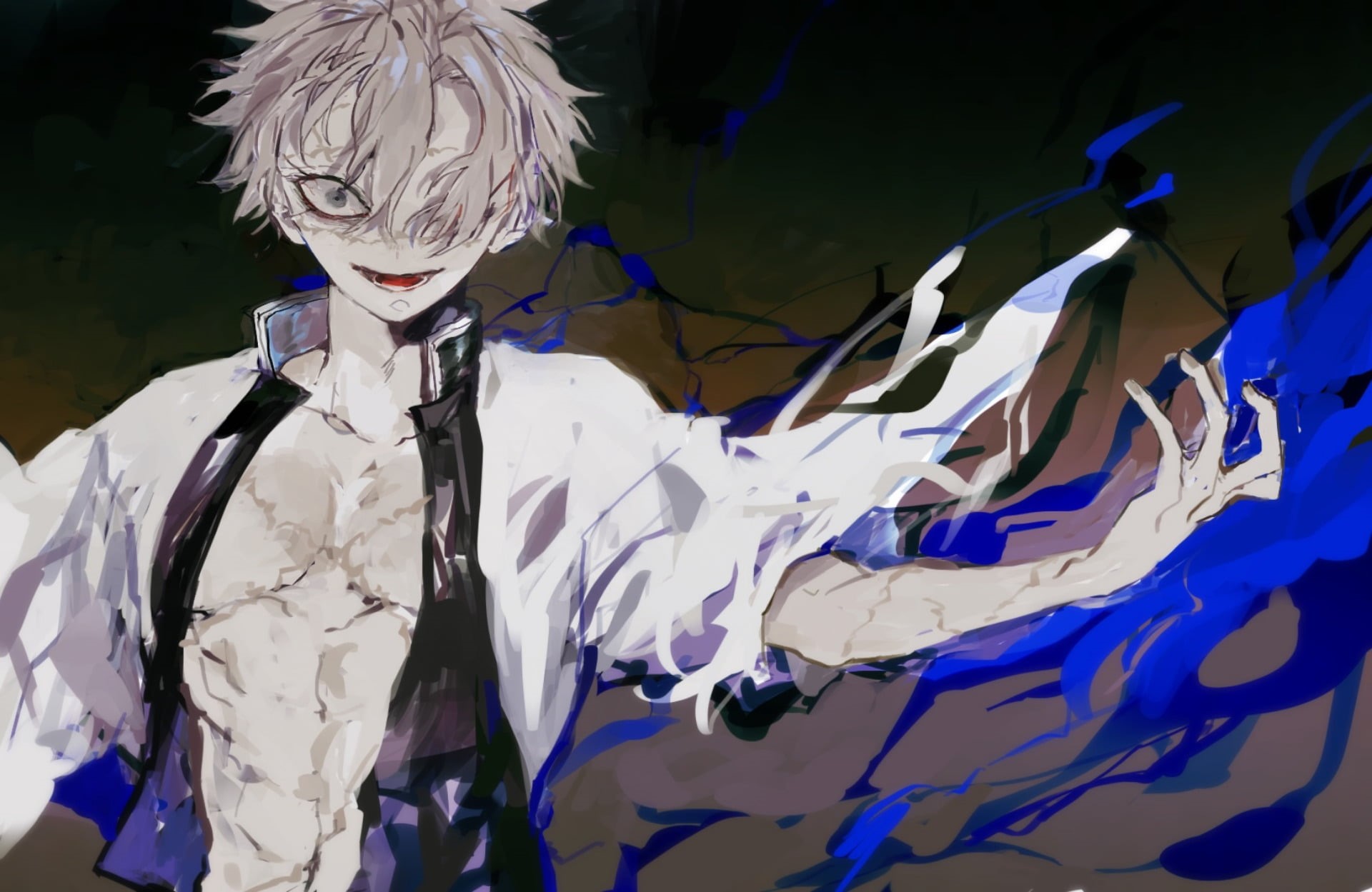 Demon Slayer: Kimetsu no Yaiba, Anime, Sanemi Shinazugawa, 1080P, HD Wallpaper