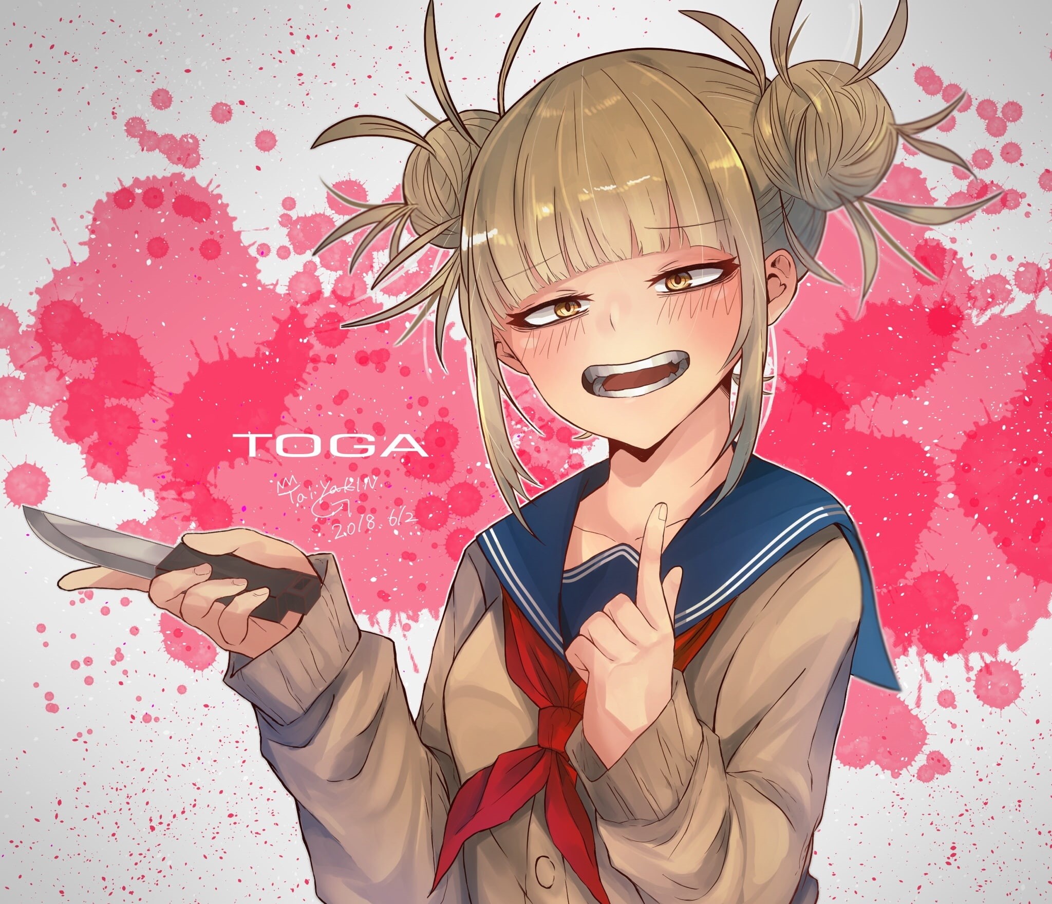 Anime, My Hero Academia, Himiko Toga, 1080P, HD Wallpaper